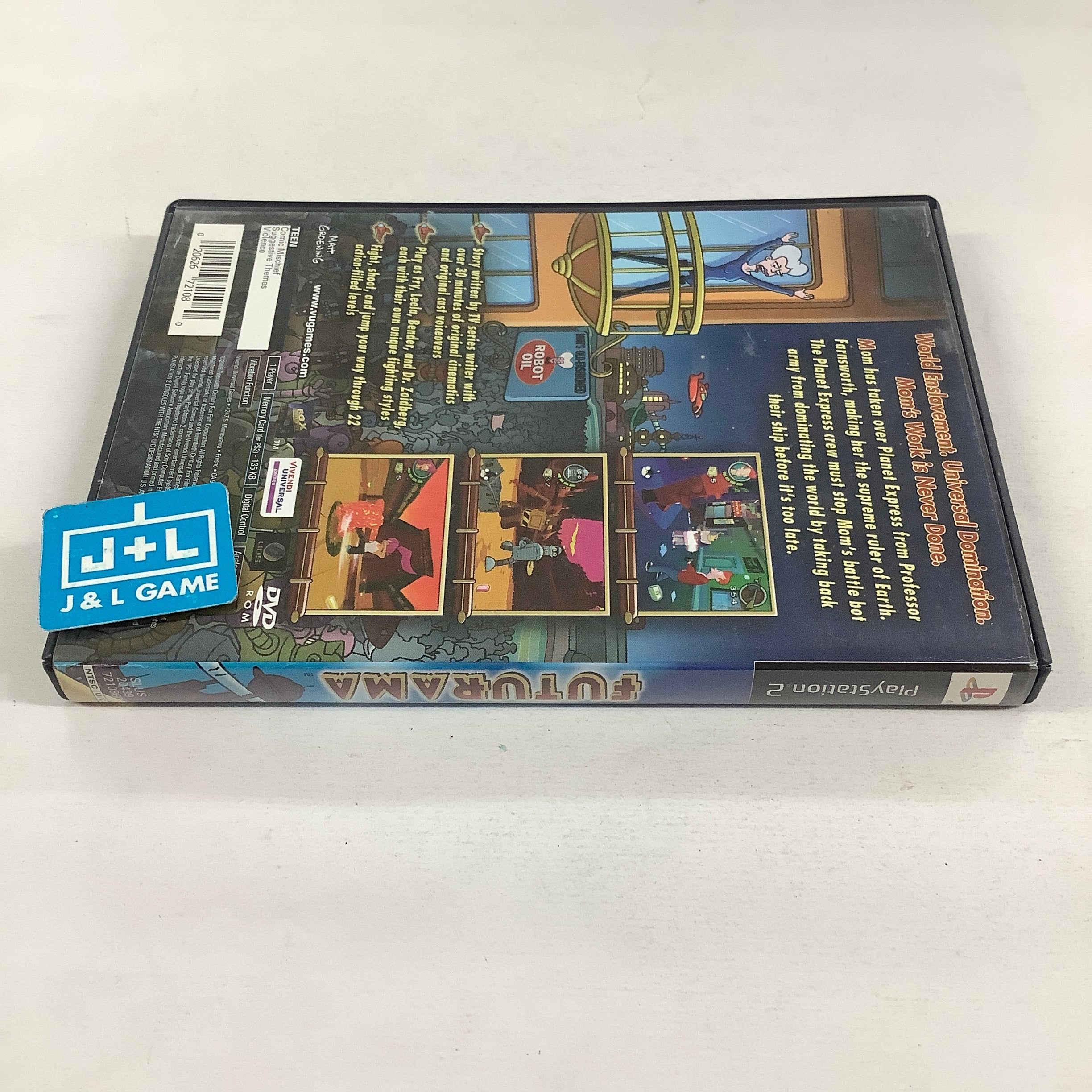 Futurama - (PS2) PlayStation 2 [Pre-Owned] Video Games Vivendi Universal