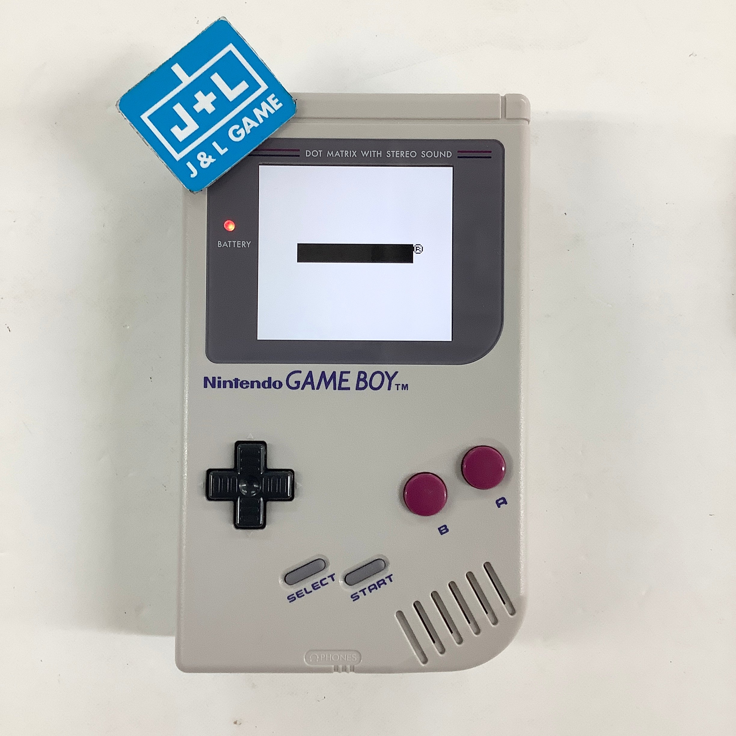 Nintendo Game Boy (Gray With Backlight) - (GB) Game Boy [Pre-Owned]