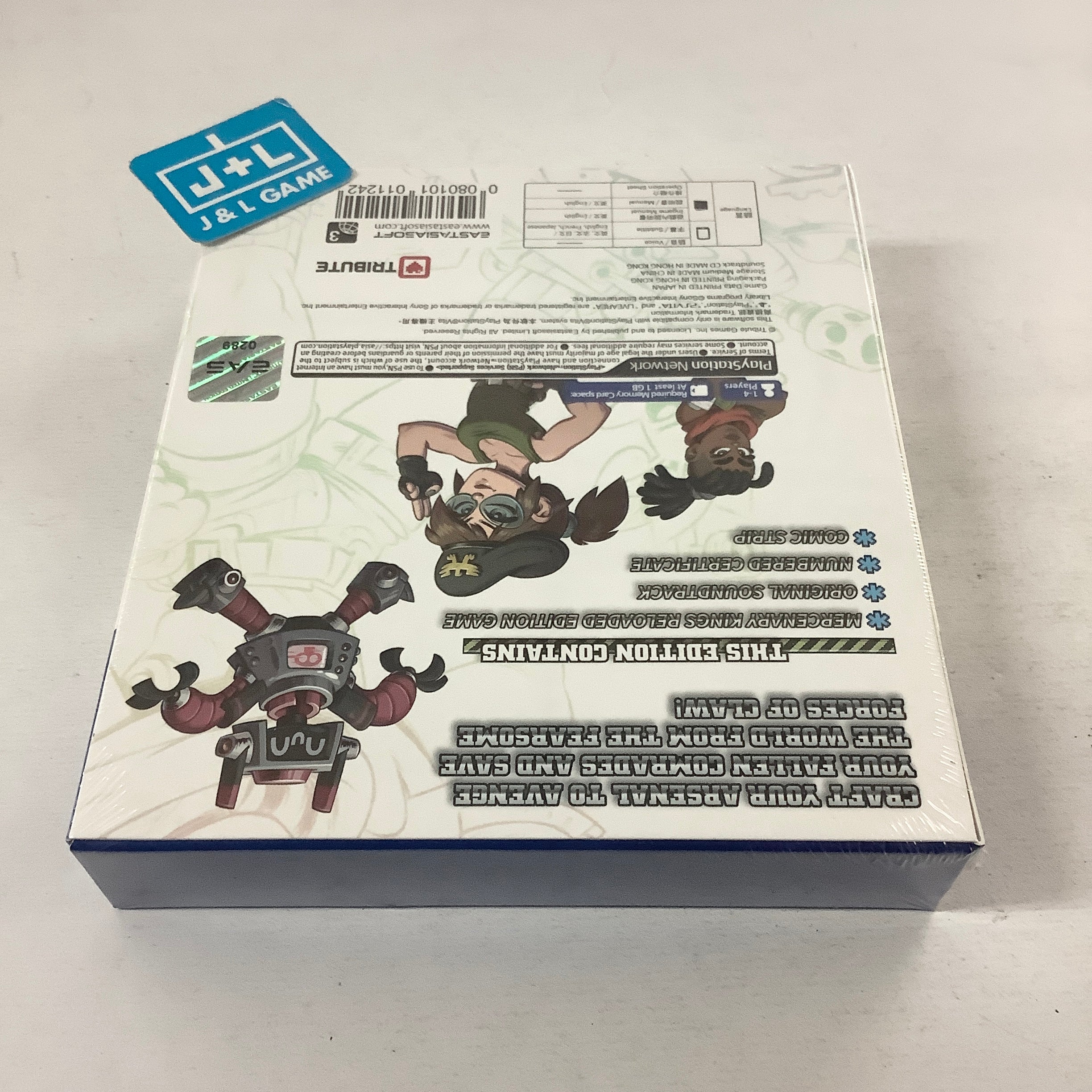 Mercenary Kings Reloaded Edition (Limited Edition) - (PSV) PlayStation Vita (Asia Import) Video Games EastAsiaSoft   