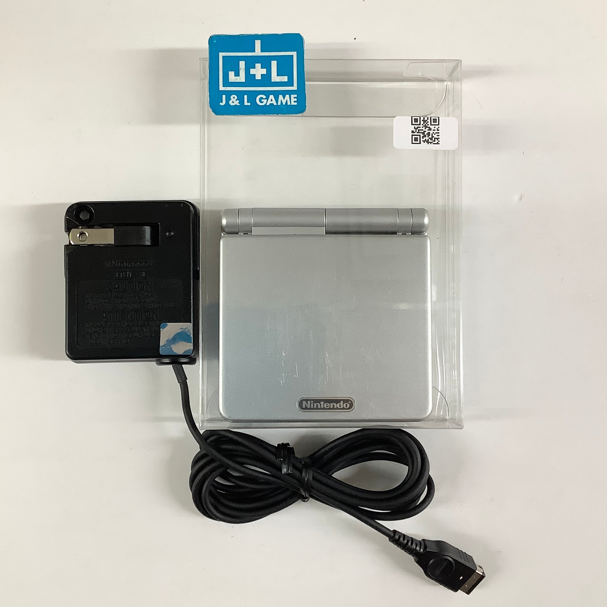 Nintendo Game Boy Advance SP Console AGS-001 (Silver) - (GBA) Game Boy Advance SP [Pre-Owned]