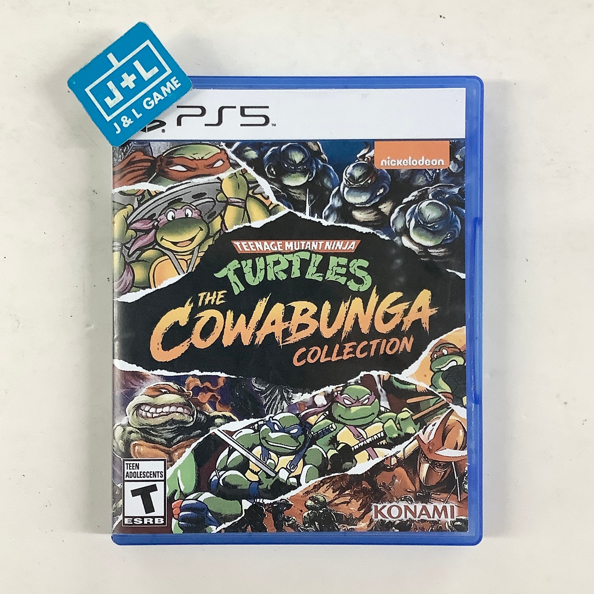 Teenage Mutant Ninja Turtles: The Cowabunga Collection - (PS5) PlayStation 5 [Pre-Owned] Video Games Konami