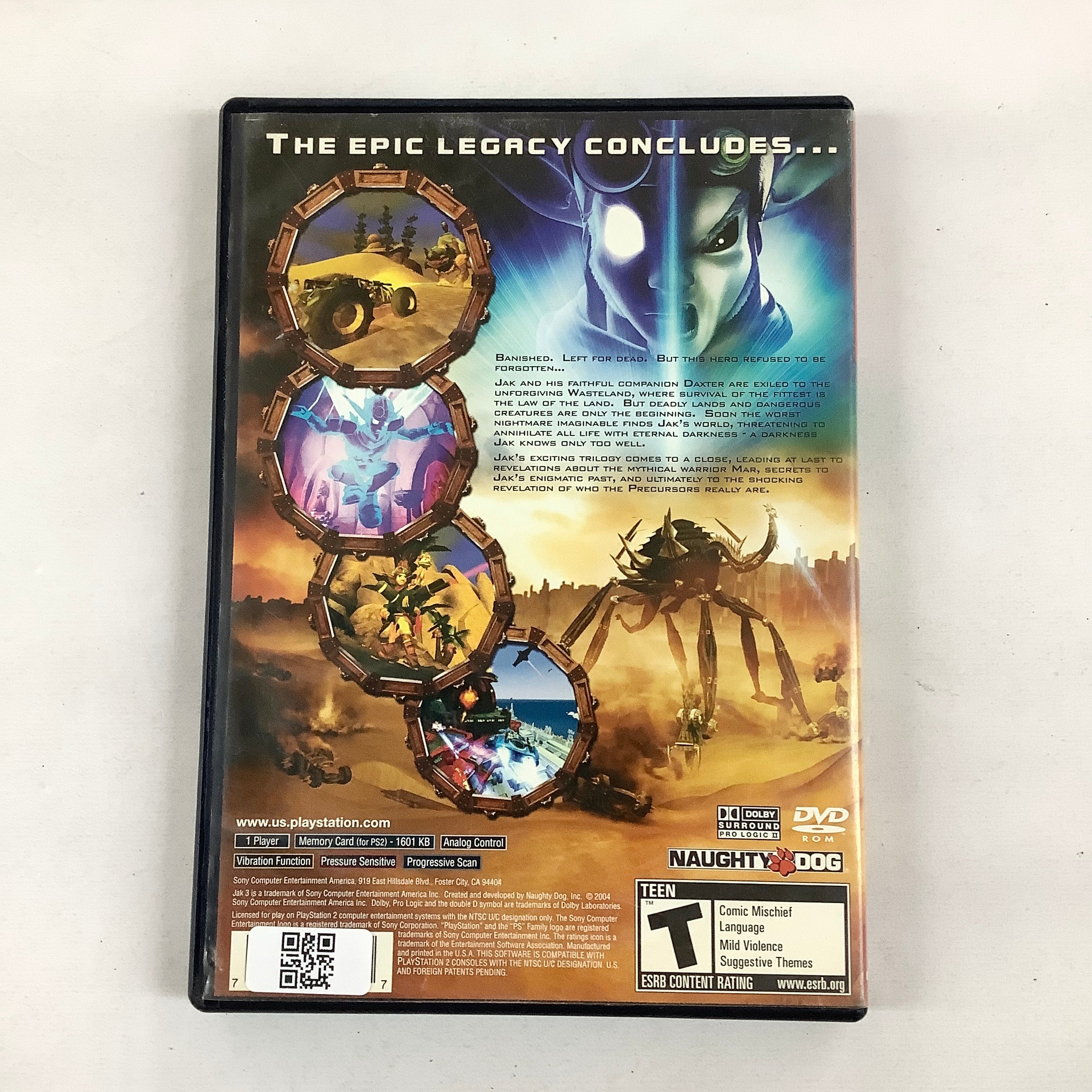 Jak 3 (Greatest Hits) - (PS2) PlayStation 2 [Pre-Owned] Video Games SCEA