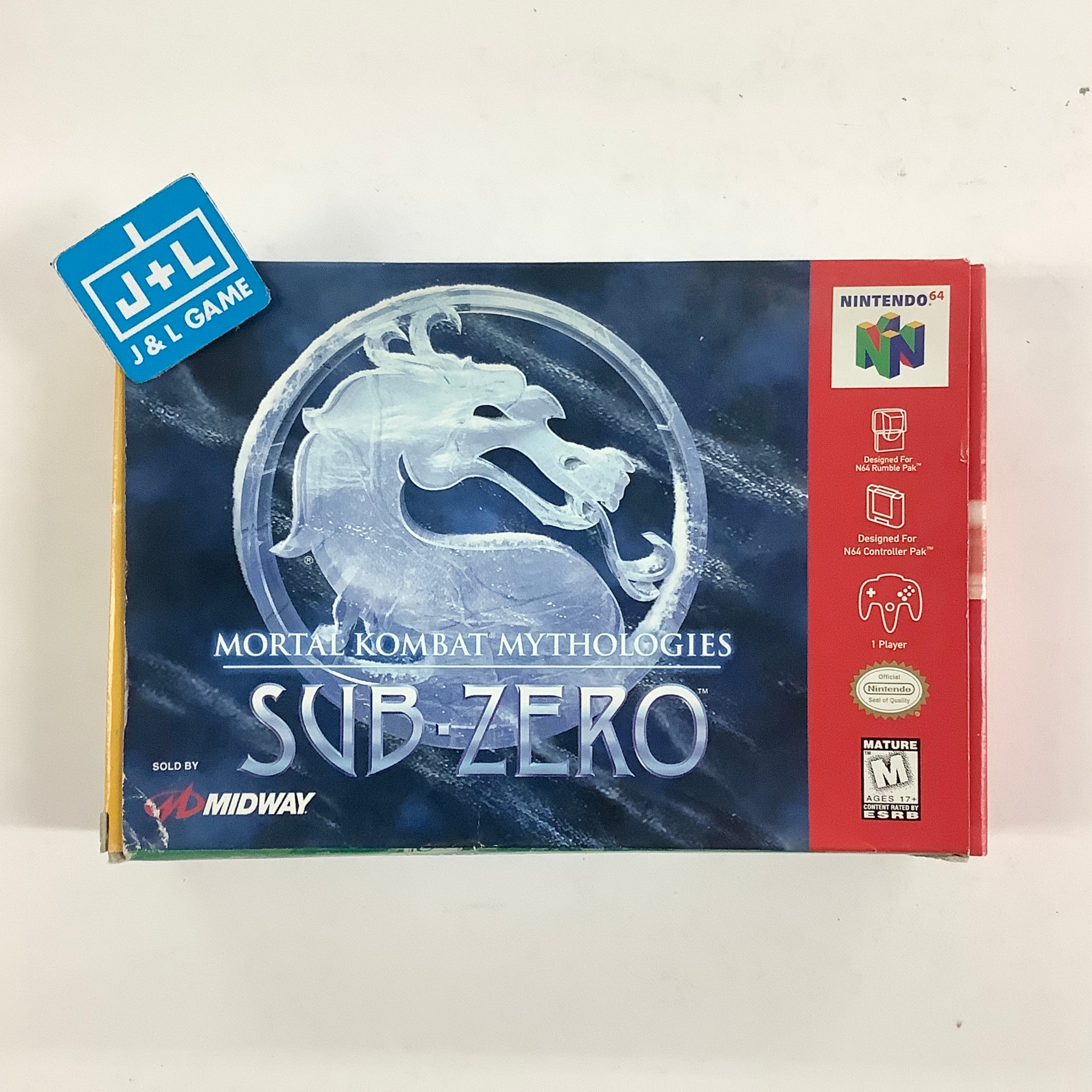 Mortal Kombat Mythologies: Sub-Zero - (N64) Nintendo 64 [Pre-Owned] Video Games Midway