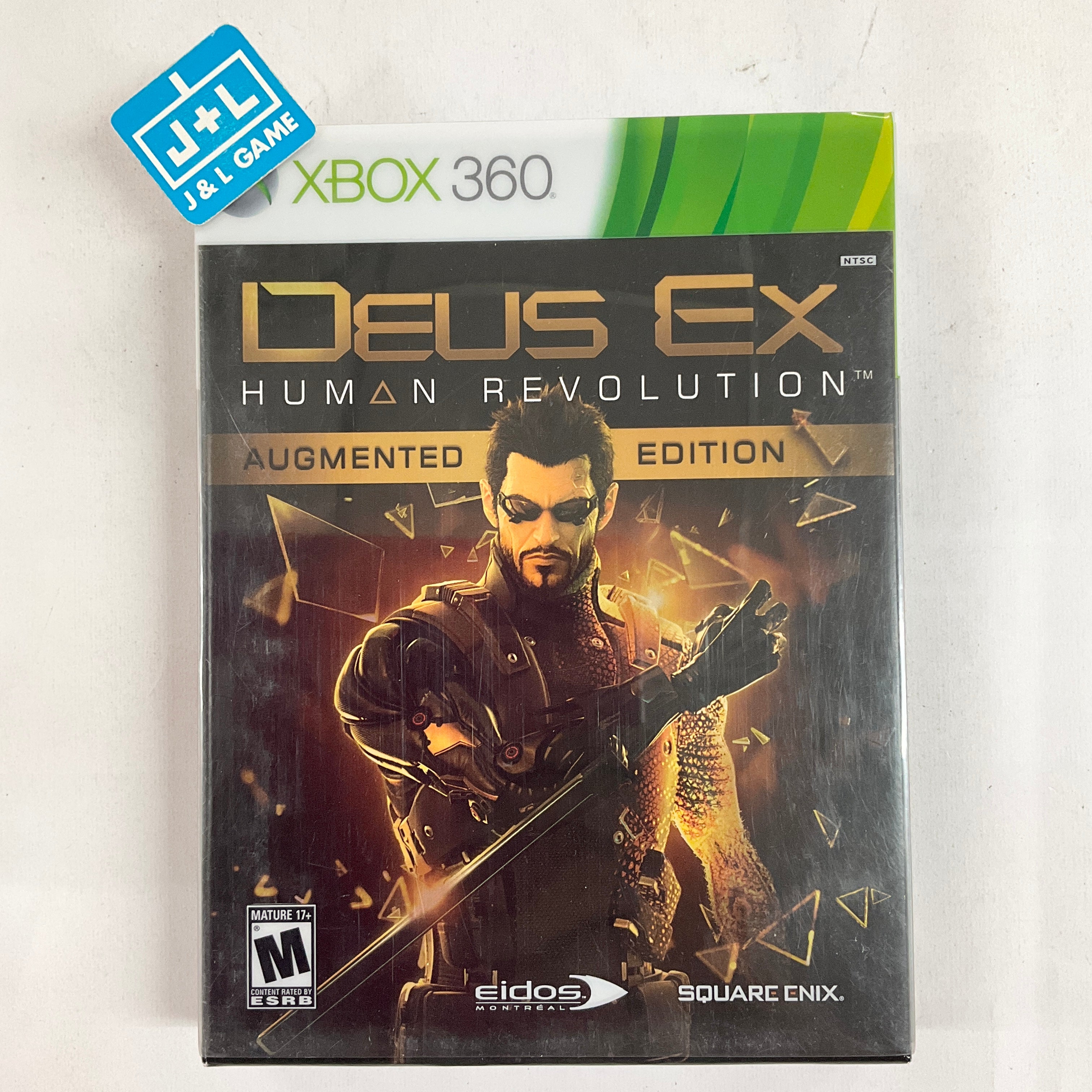 Deus Ex: Human Revolution (Augmented Edition) - Xbox 360 [Pre-Owned] Video Games Square Enix