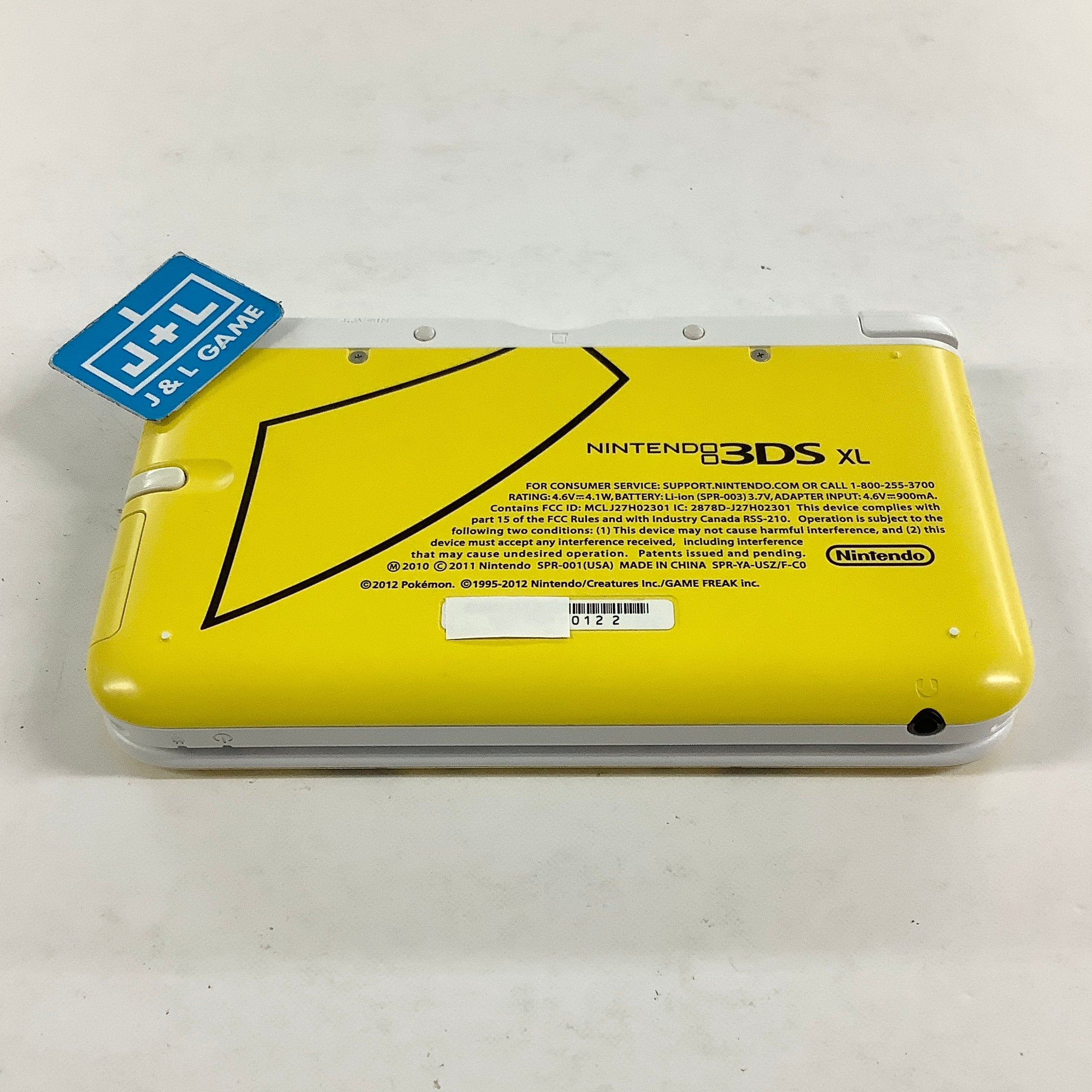 Nintendo 3DS XL Console (Yellow Pikachu Edition) - Nintendo 3DS [Pre-Owned] Consoles Nintendo