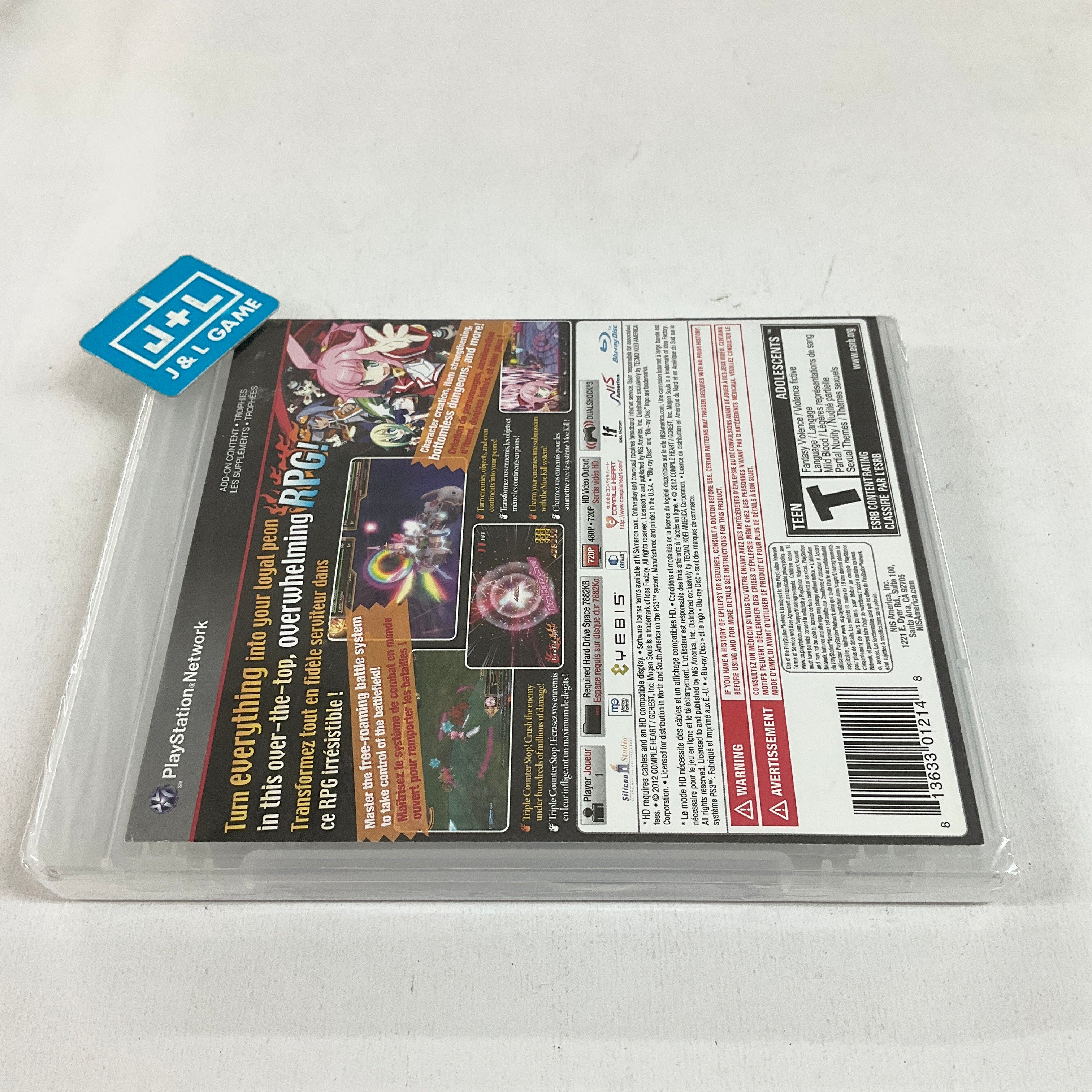 Mugen Souls - (PS3) PlayStation 3 Video Games NIS America