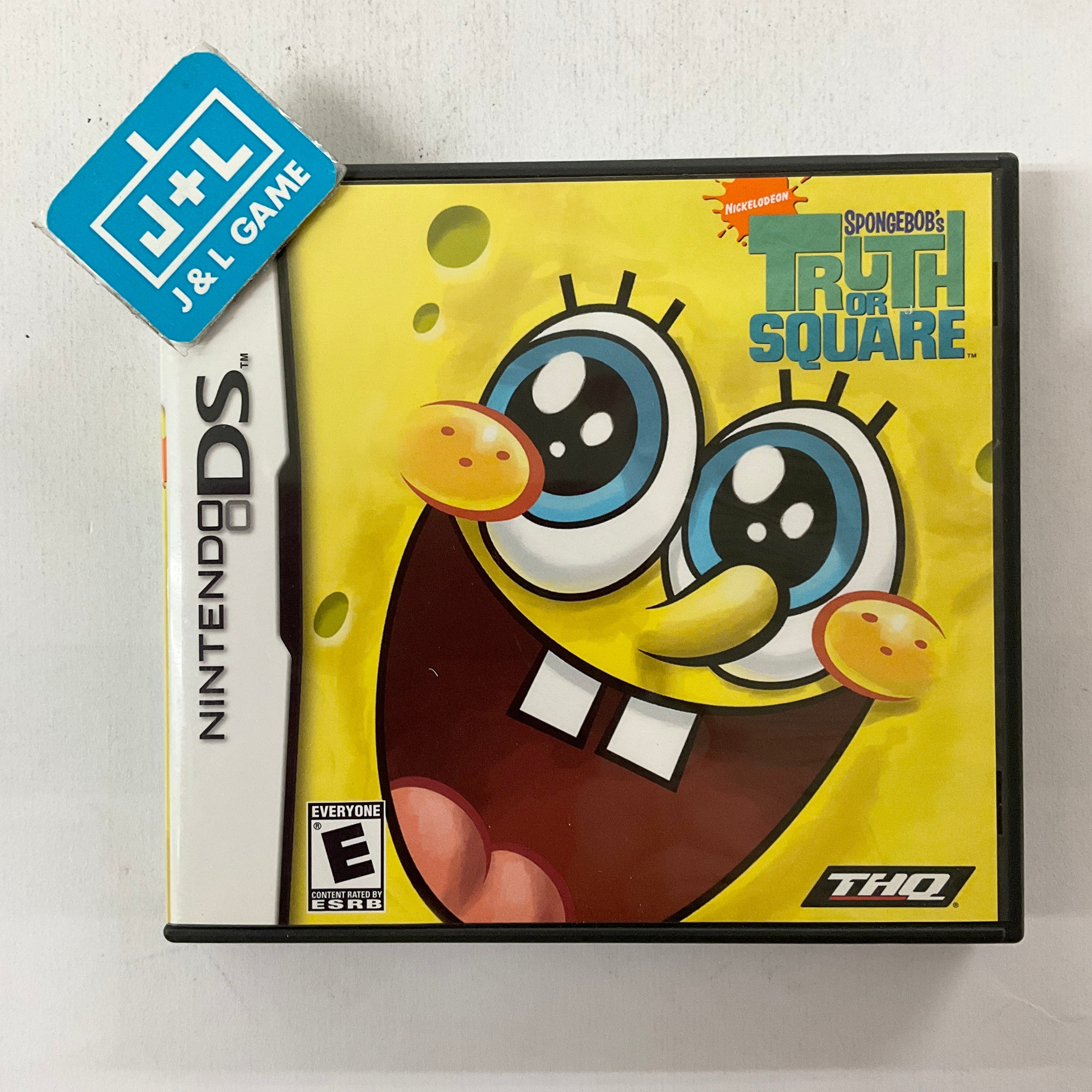 SpongeBob's Truth or Square - (NDS) Nintendo DS [Pre-Owned] Video Games THQ   