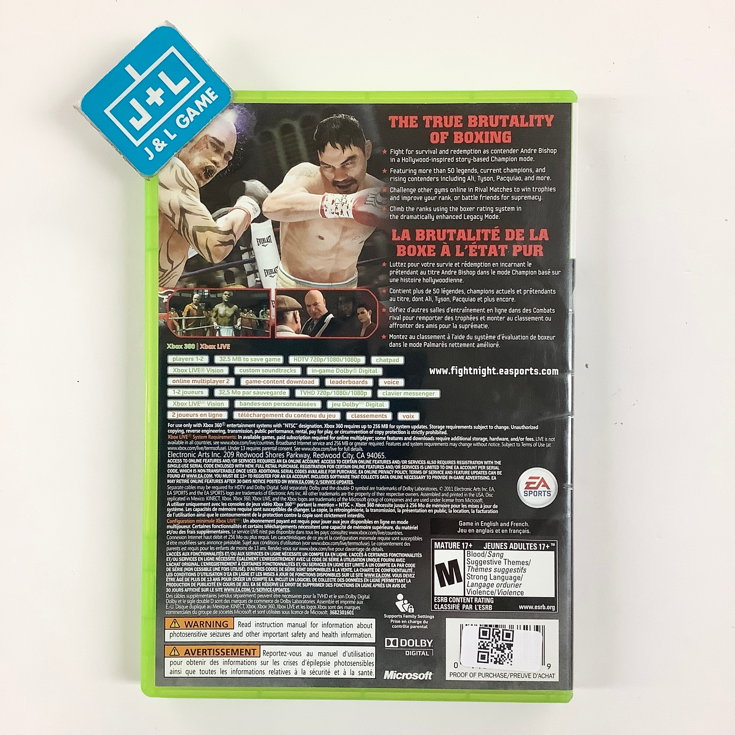 Fight Night Champion - Xbox 360 [Pre-Owned] Video Games EA Sports