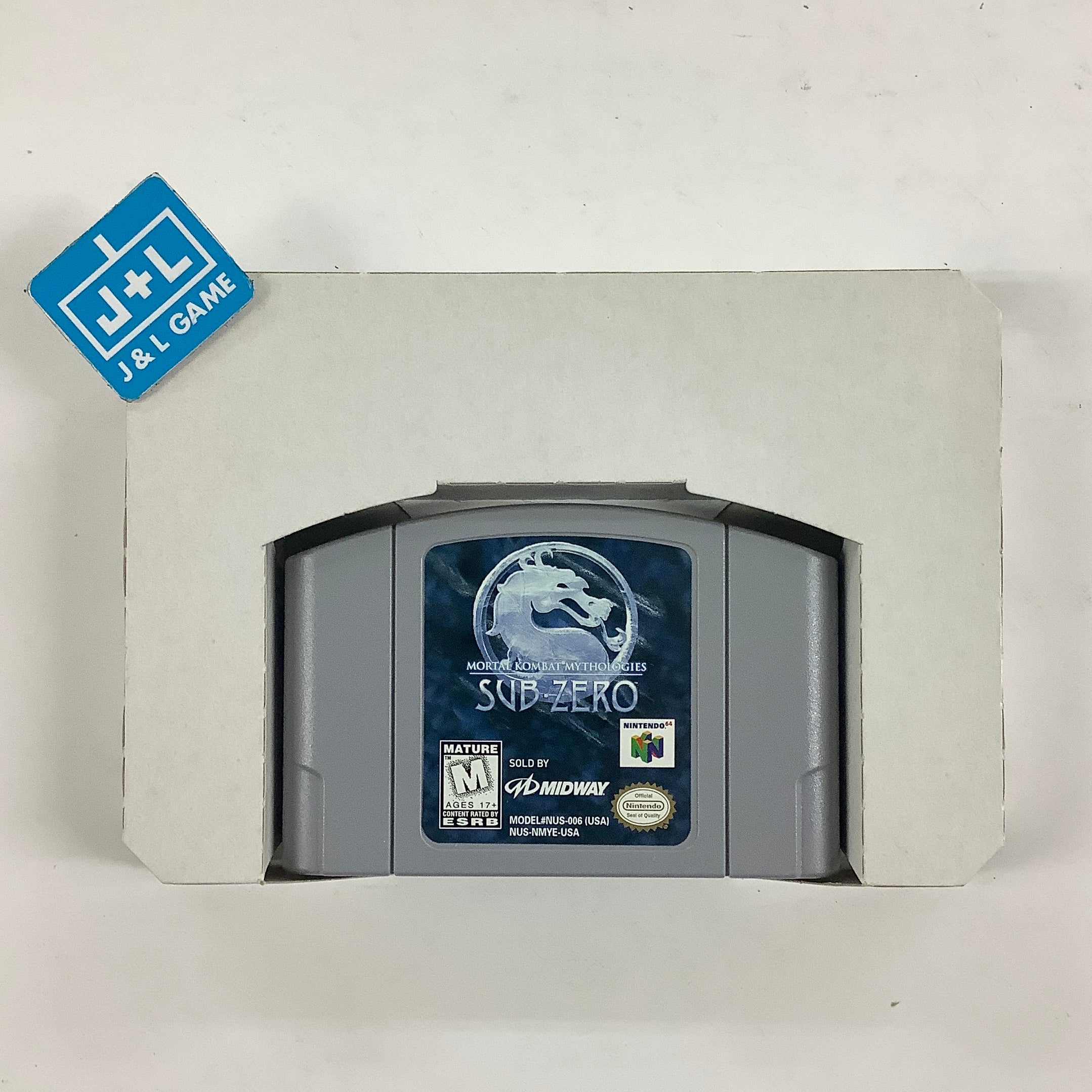 Mortal Kombat Mythologies: Sub-Zero - (N64) Nintendo 64 [Pre-Owned] Video Games Midway