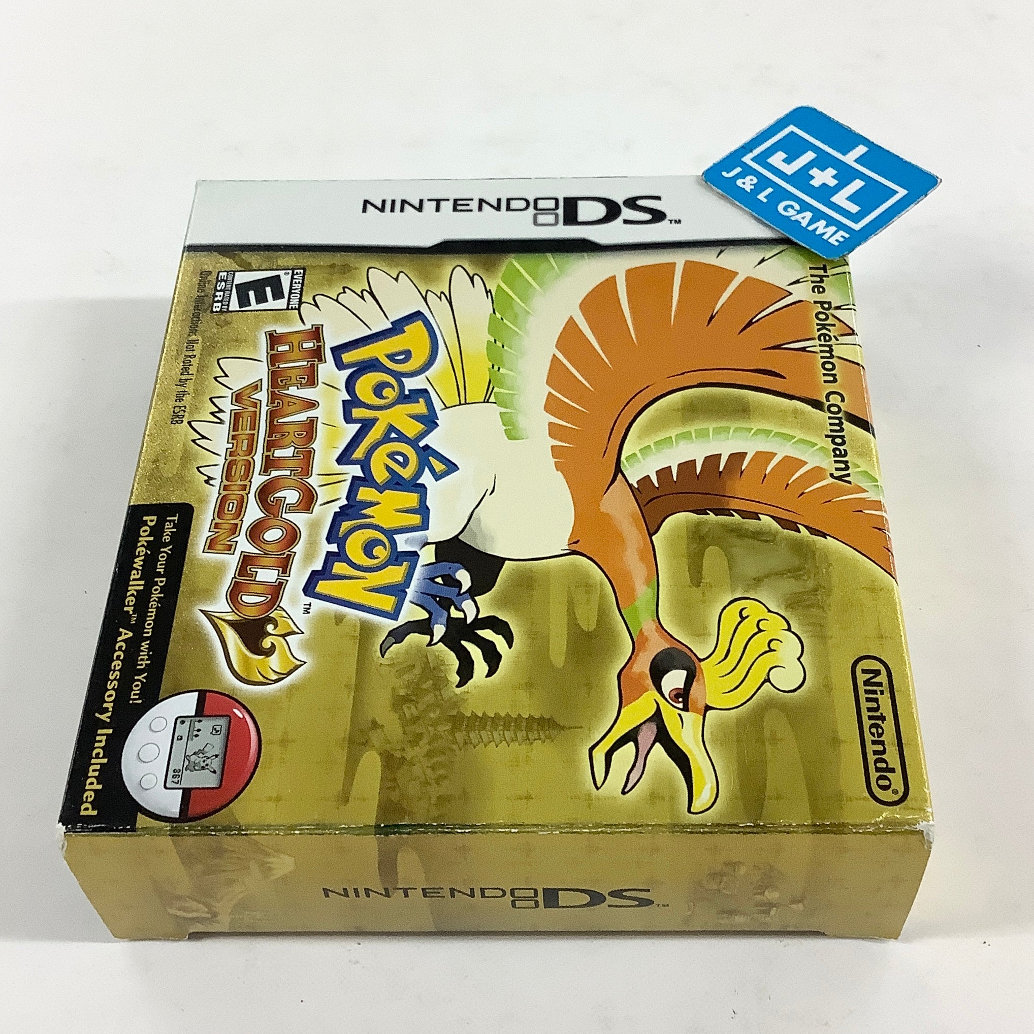 Pokemon HeartGold Version (w/ Pokewalker) - (NDS) Nintendo DS [Pre-Owned] Video Games Nintendo