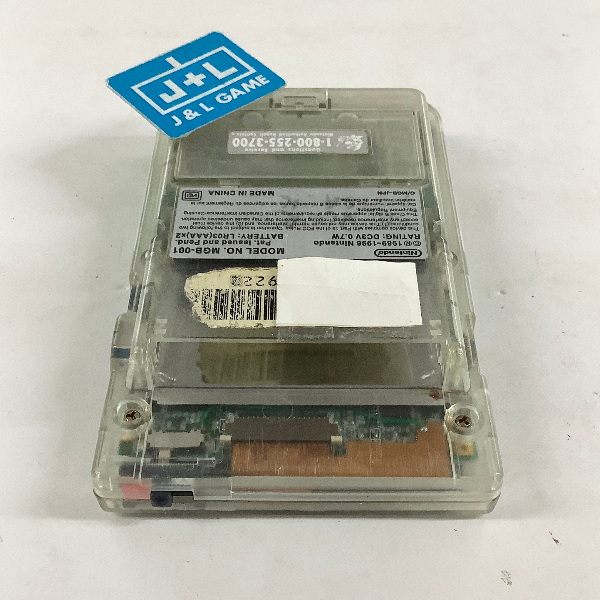 Nintendo Game Boy Pocket (Clear with Backlight) - (GBP) Game Boy Pocket [Pre-Owned] Consoles Nintendo