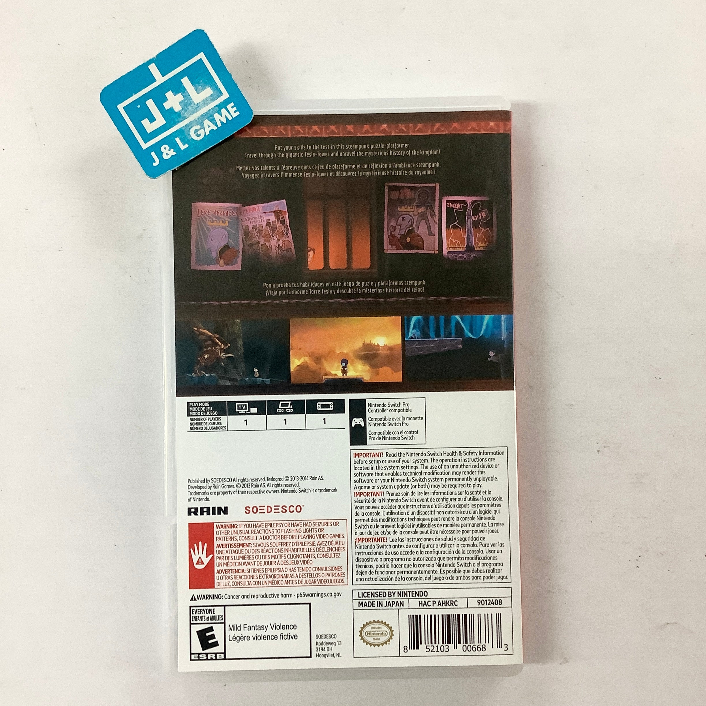 Teslagrad - (NSW) Nintendo Switch [Pre-Owned] Video Games Soedesco   