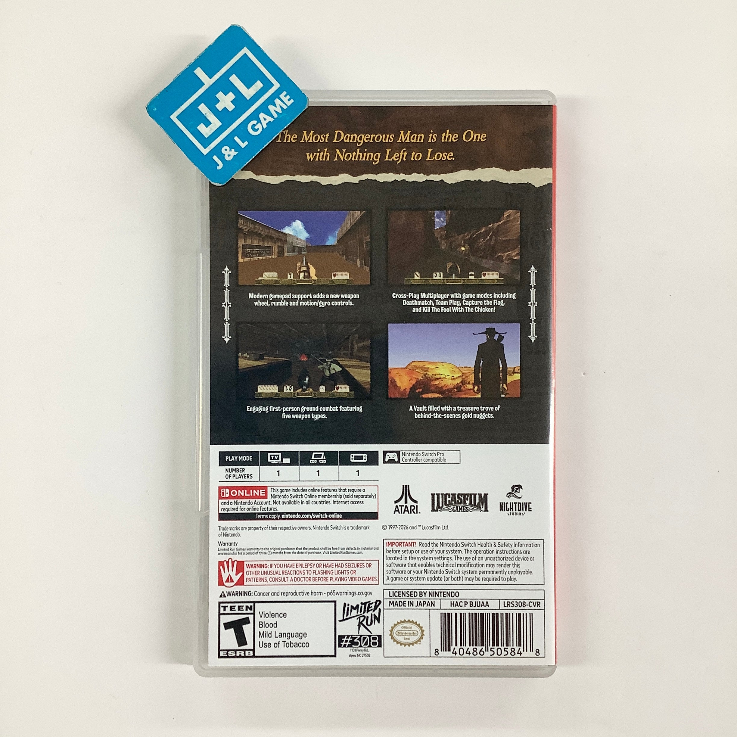 Outlaws + Handful of Missions Remaster - (NSW) Nintendo Switch [Pre-Owned]
