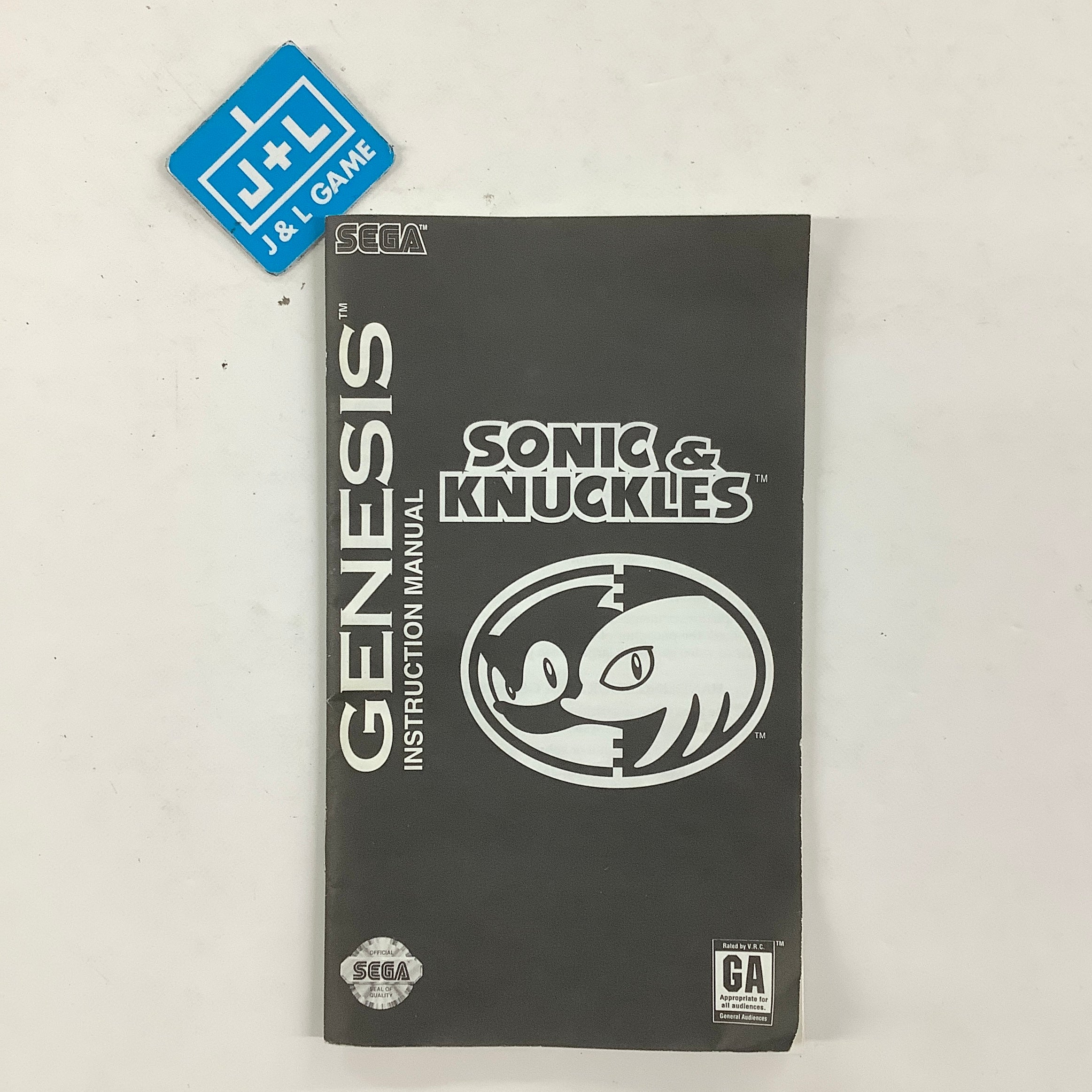 Sonic & Knuckles - (SG) SEGA Genesis [Pre-Owned] Video Games Sega