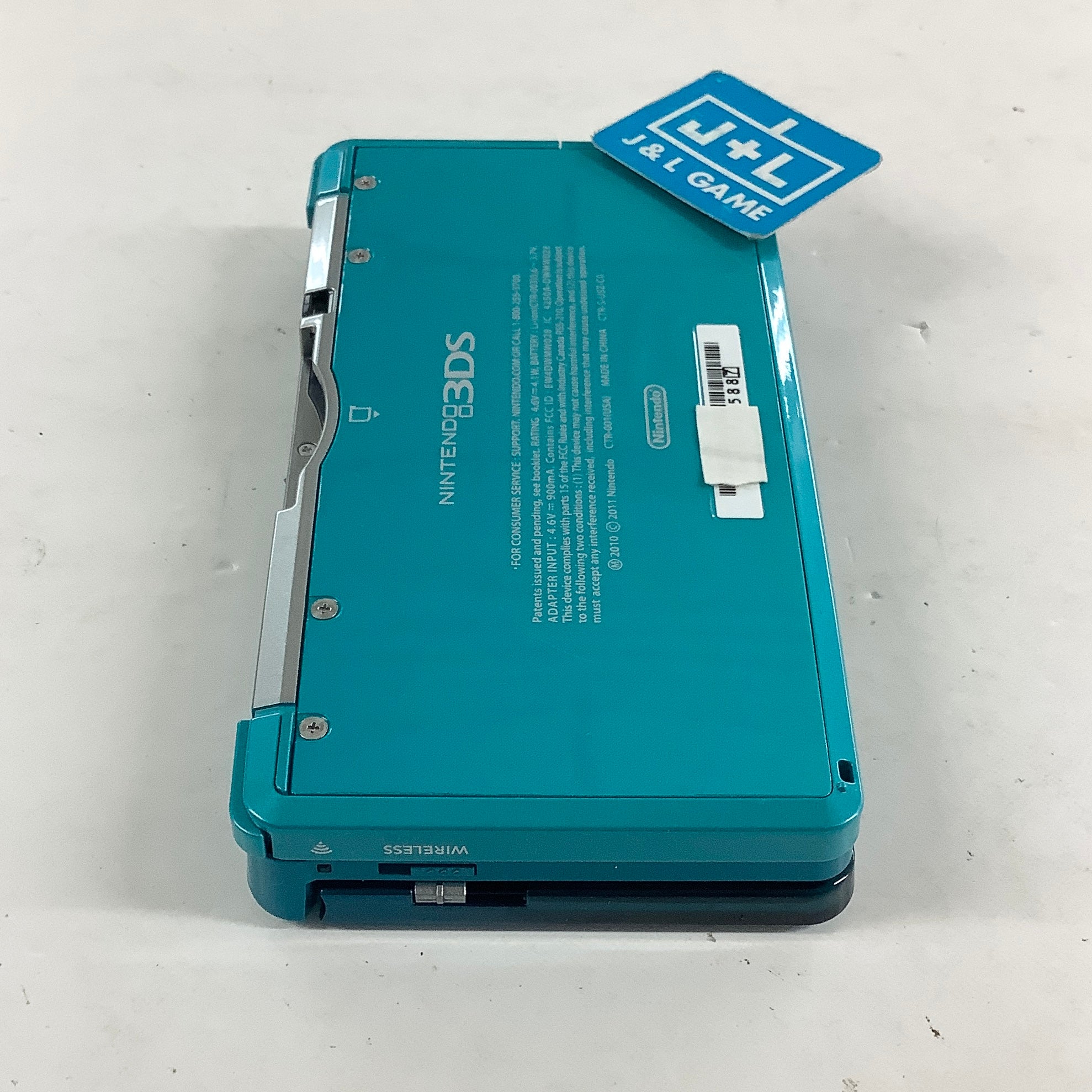 Nintendo 3DS Console (Aqua Blue) - Nintendo 3DS [Pre-Owned] Consoles Nintendo