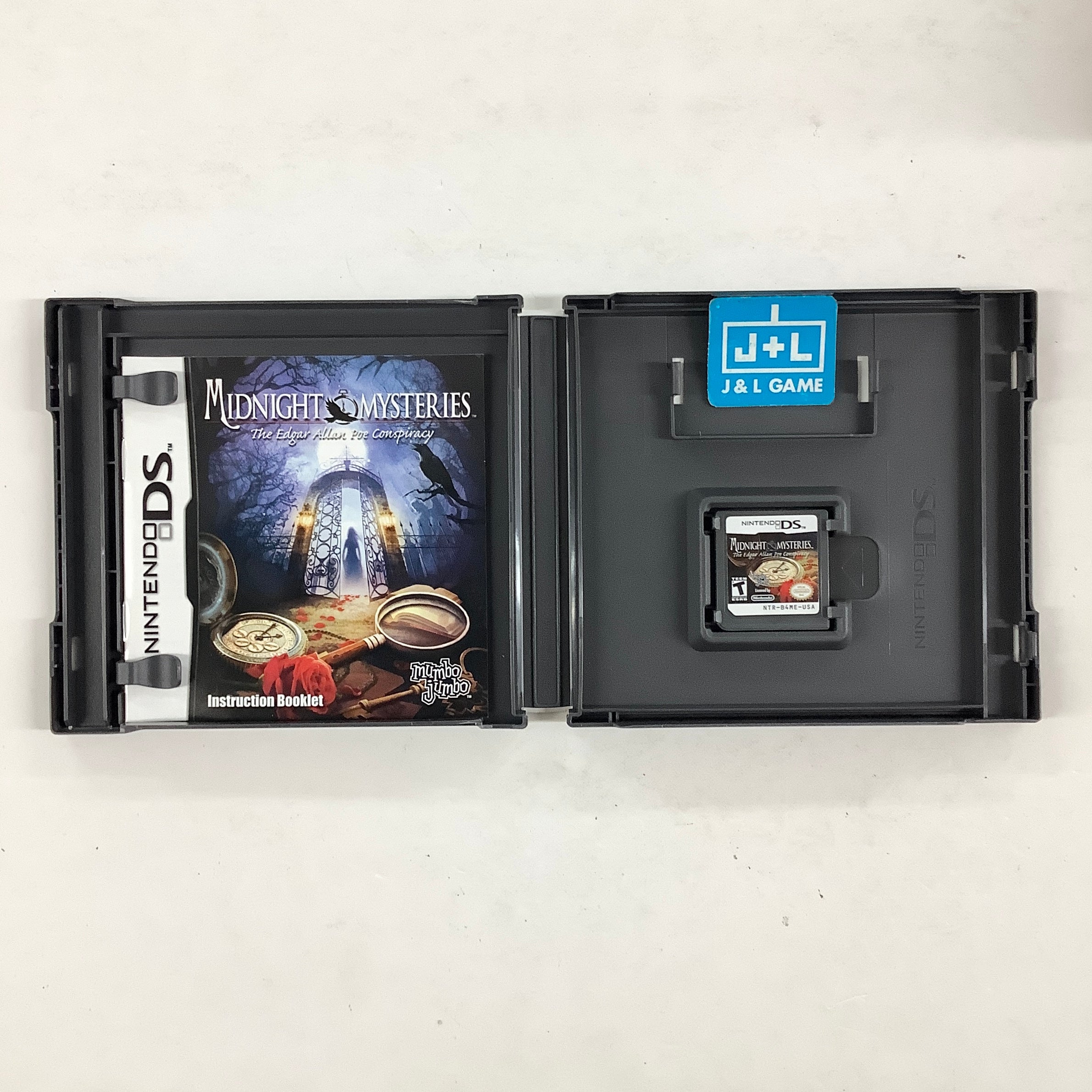 Midnight Mysteries: The Edgar Allan Poe Conspiracy - (NDS) Nintendo DS [Pre-Owned] Video Games MumboJumbo