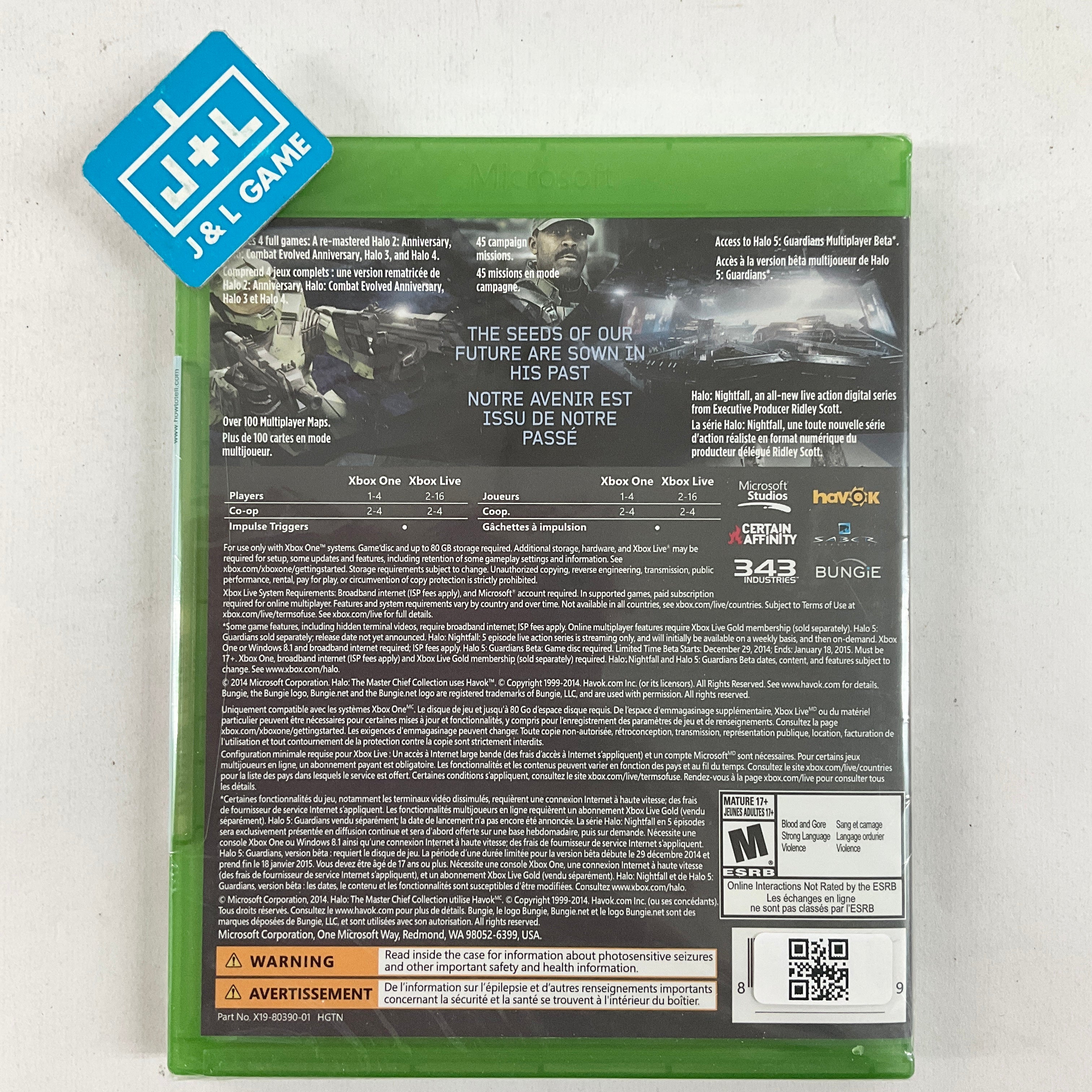 Halo: The Master Chief Collection - (XB1) Xbox One Video Games Microsoft Game Studios