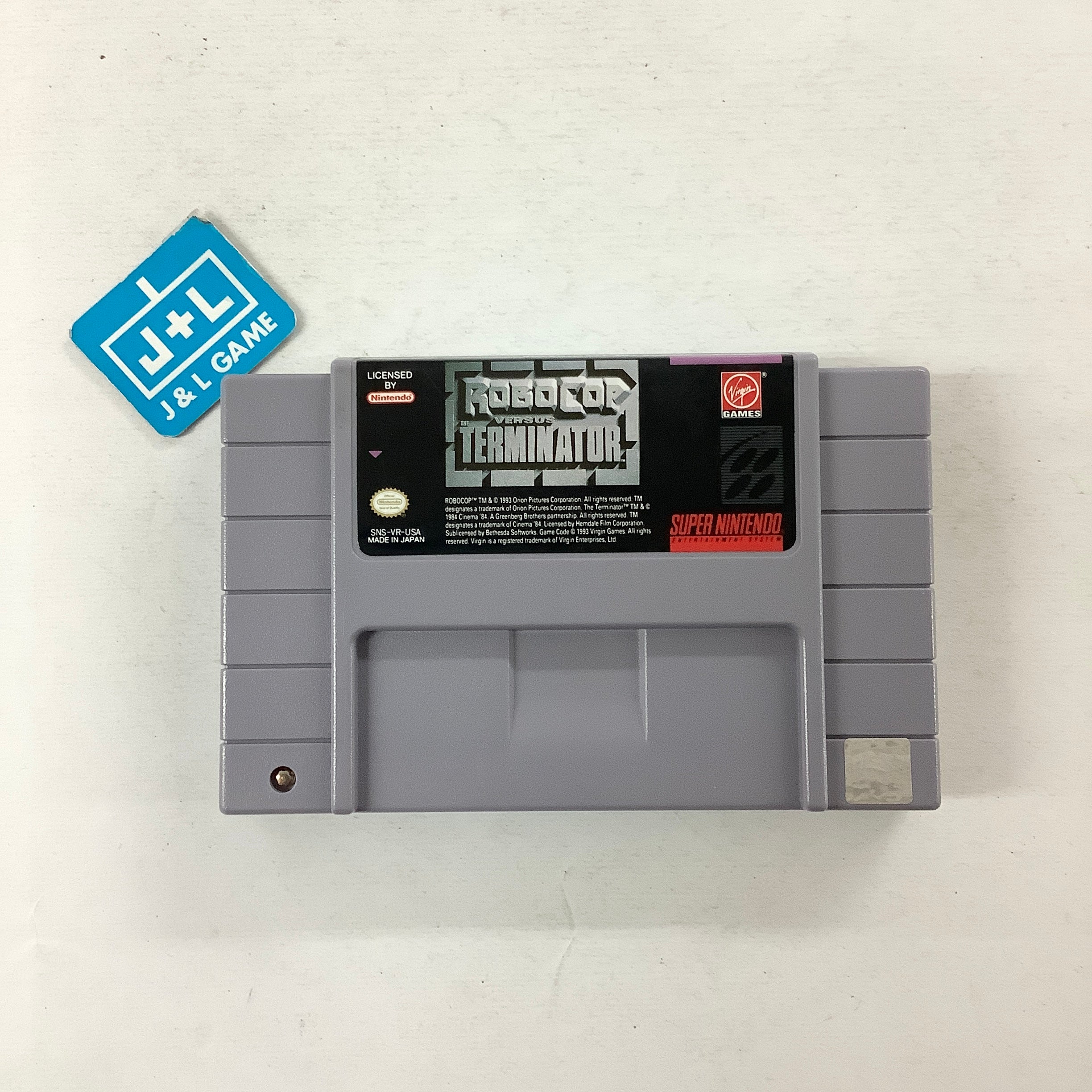 RoboCop Versus The Terminator - (SNES) Super Nintendo [Pre-Owned] Video Games Virgin Interactive