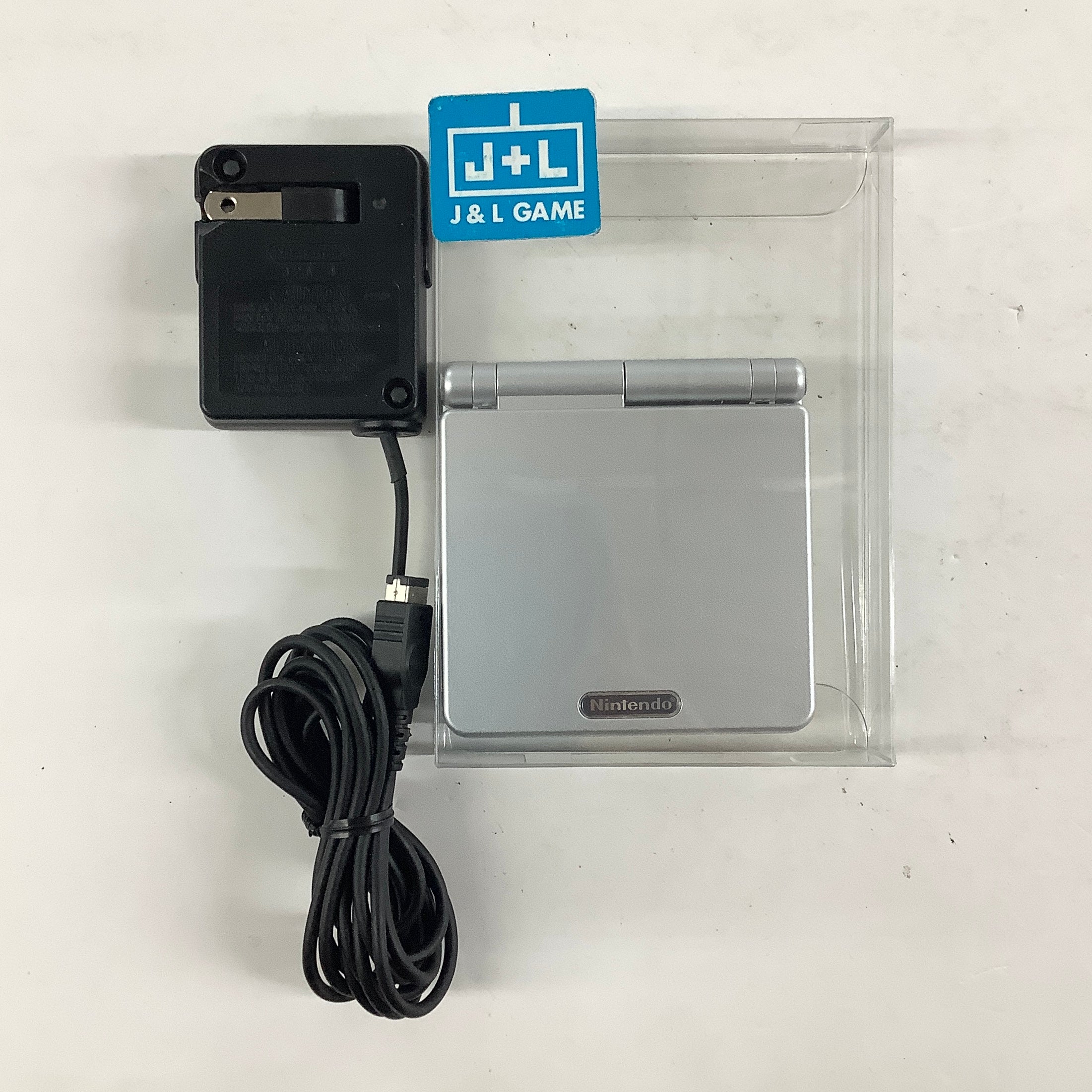 Nintendo Game Boy Advance SP Console AGS-001 (Silver) - (GBA) Game Boy Advance SP [Pre-Owned] Consoles Nintendo