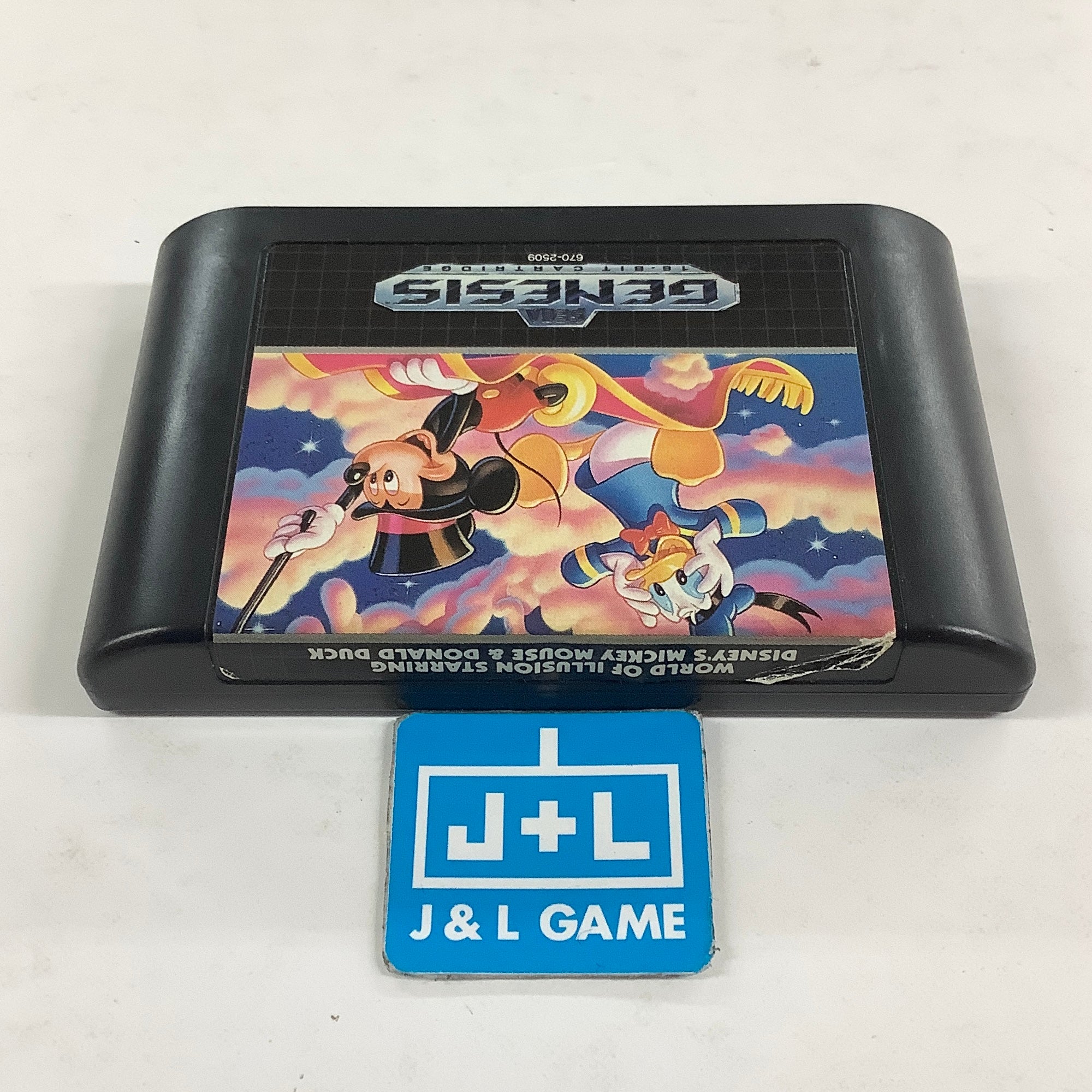 World of Illusion Starring Mickey Mouse and Donald Duck - (SG) SEGA Genesis [Pre-Owned] Video Games Sega