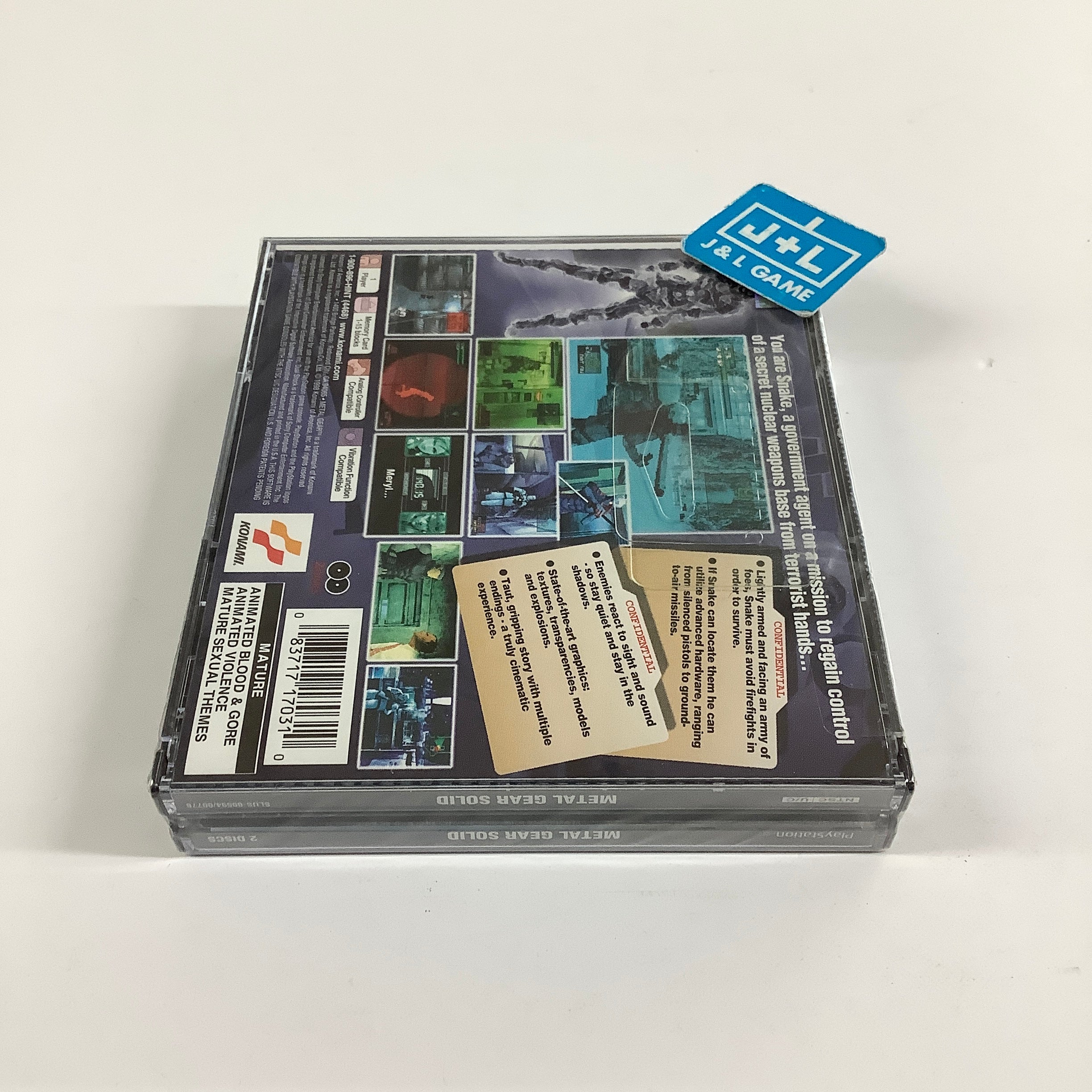 Metal Gear Solid - (PS1) PlayStation 1