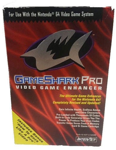 InterAct GameShark Pro ( Version V3.2) - (N64) Nintendo 64 [Pre-Owned] ACCESSORIES InterAct