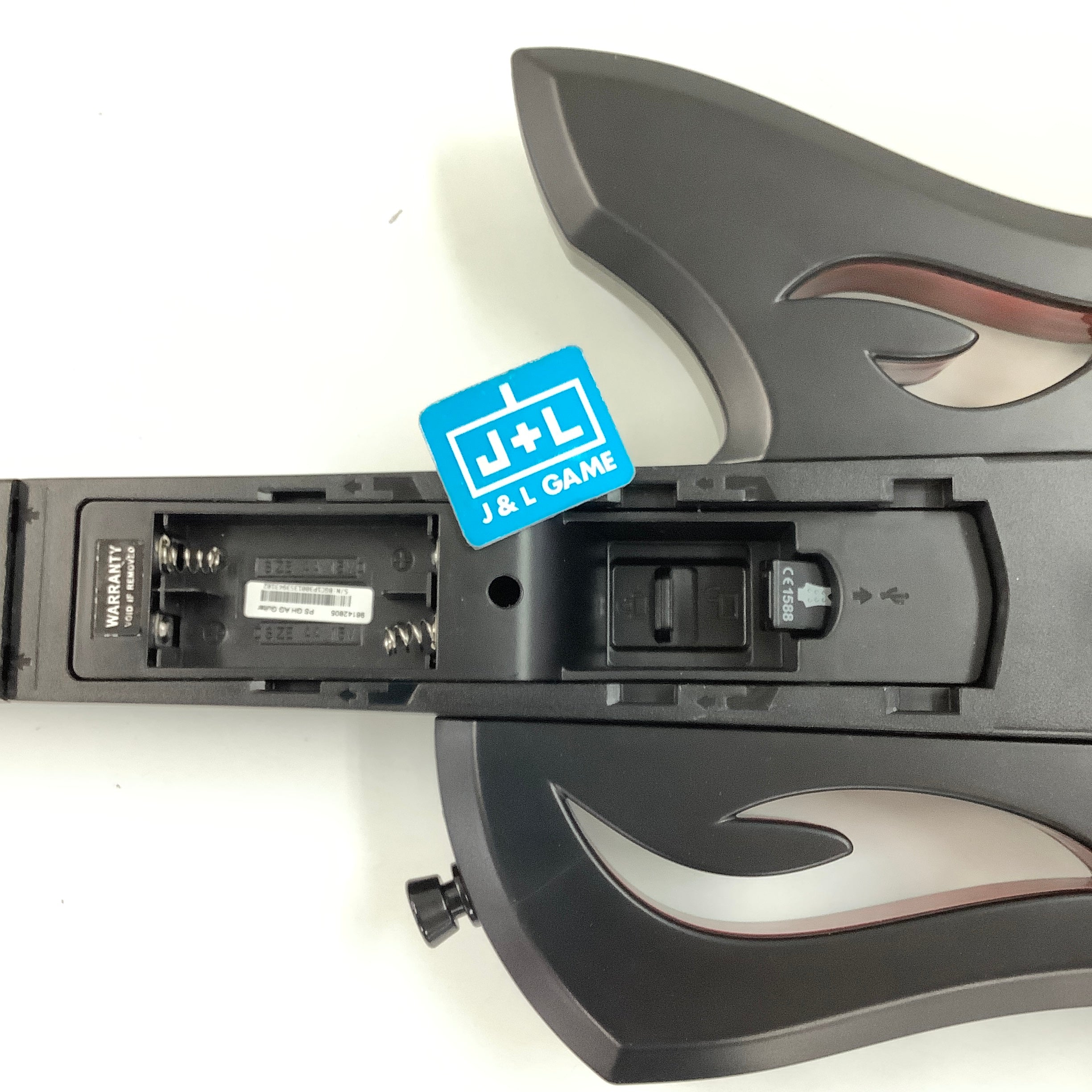 Guitar Hero Wireless Guitar Controller (Warriors of Rock) - (PS3) PlayStation 3 [Pre-Owned]