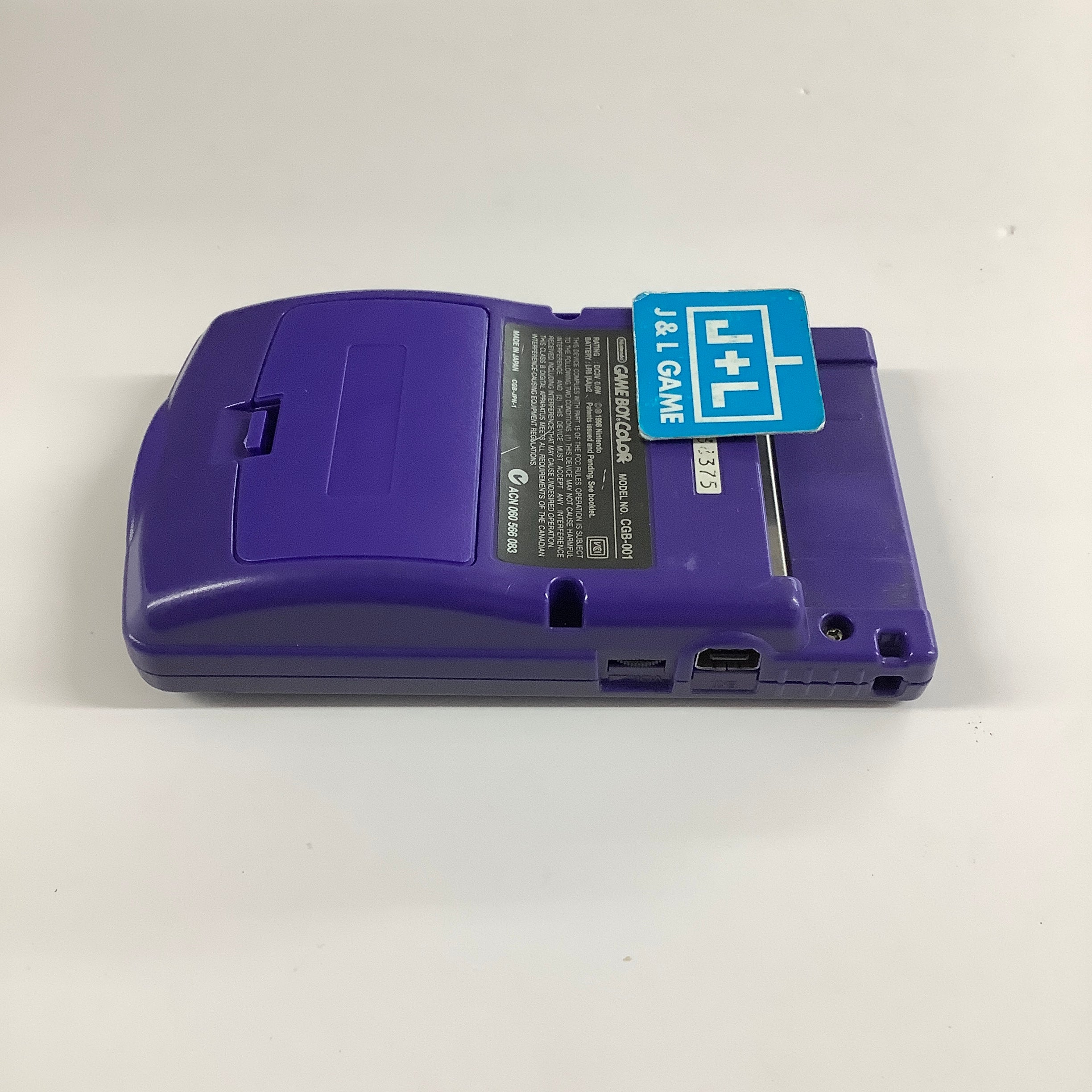 Nintendo Game Boy Color Console (Grape) - (GBC) Game Boy Color [Pre-Owned] Consoles Nintendo