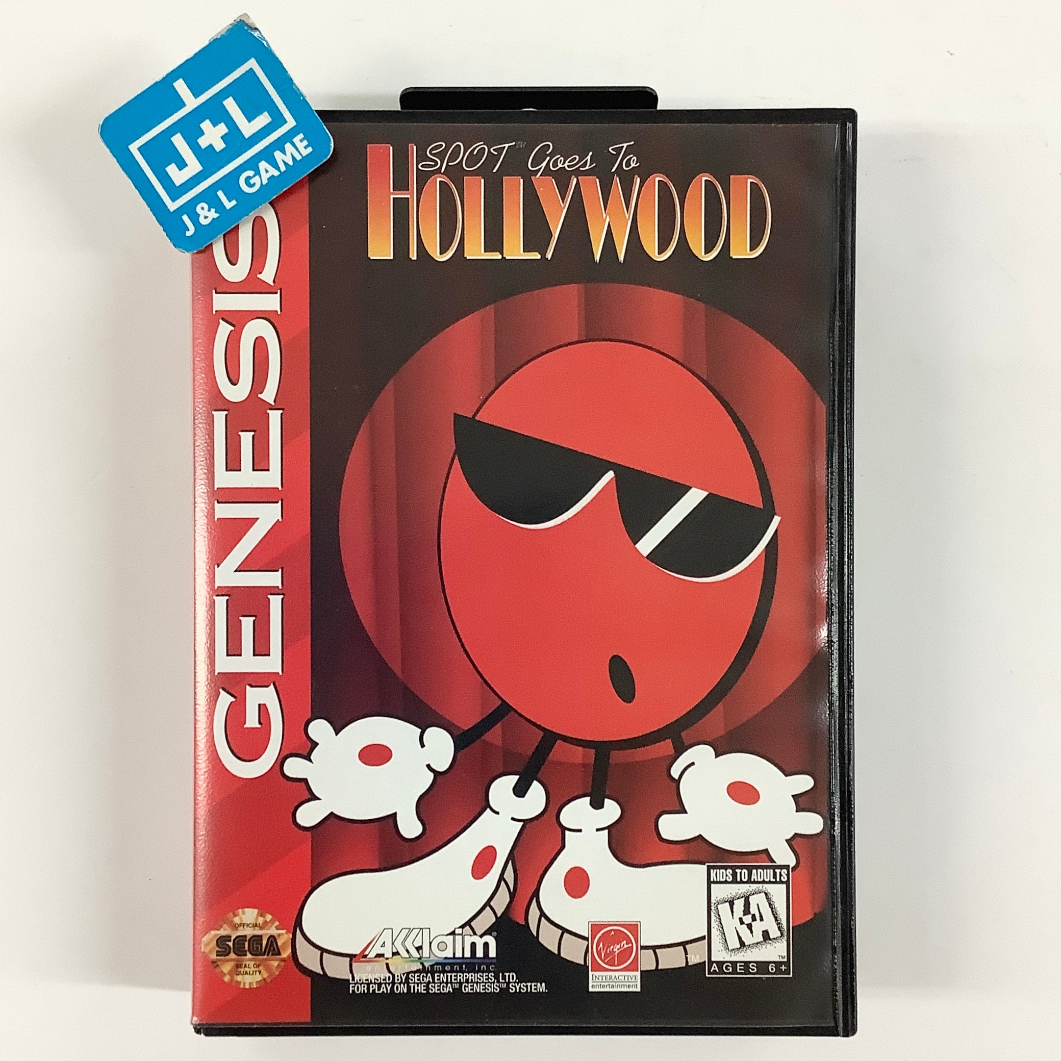 Spot Goes To Hollywood - (SG) SEGA Genesis [Pre-Owned] SEGA