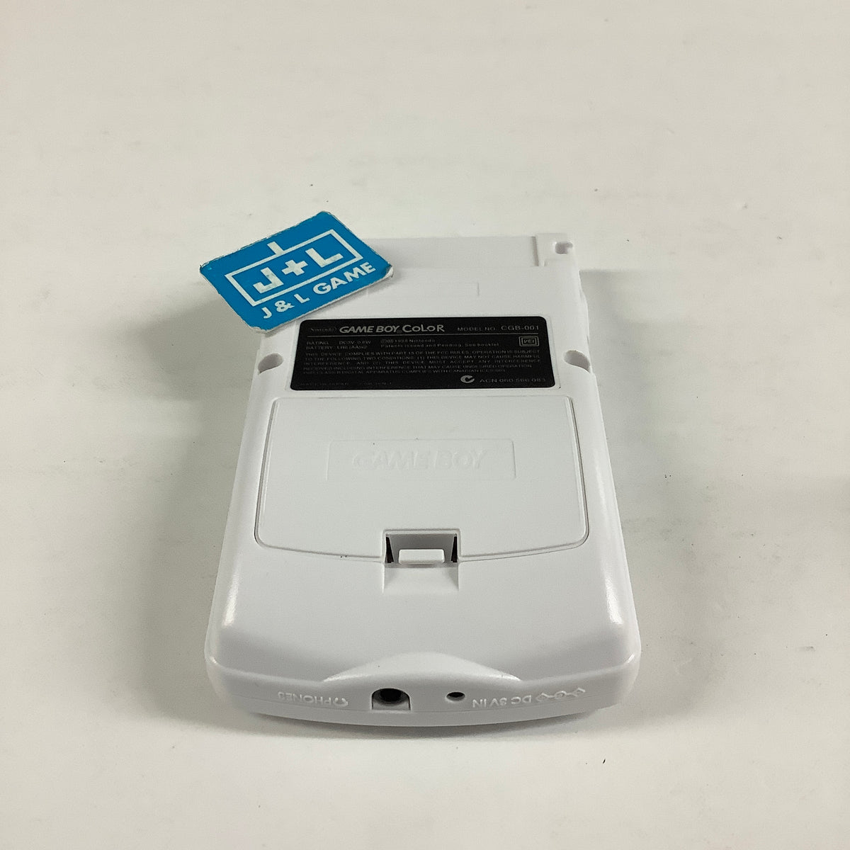 Nintendo Game Boy Color Console (White with Backlight) - (GBC) Game Boy Color [Pre-Owned]