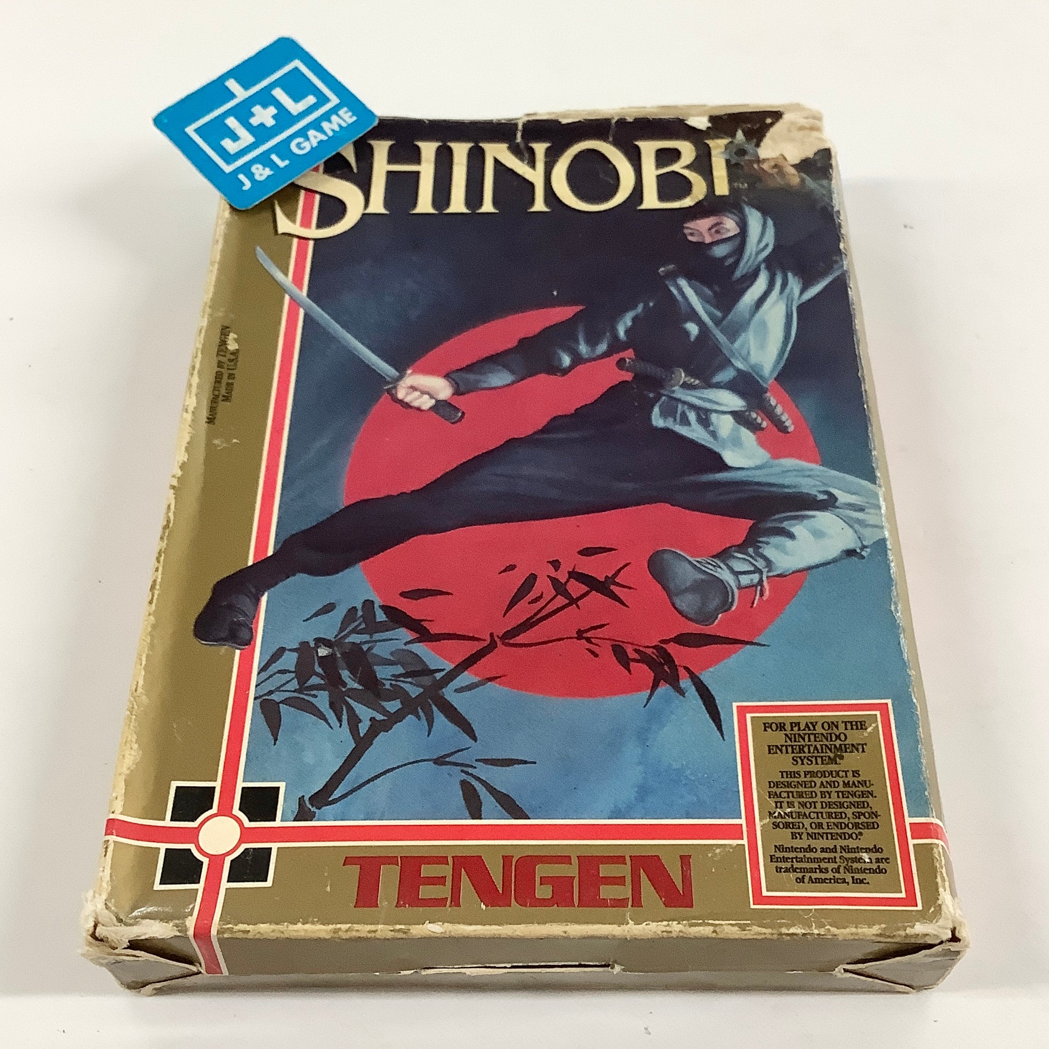 Shinobi (Tengen) - (NES) Nintendo Entertainment System [Pre-Owned]