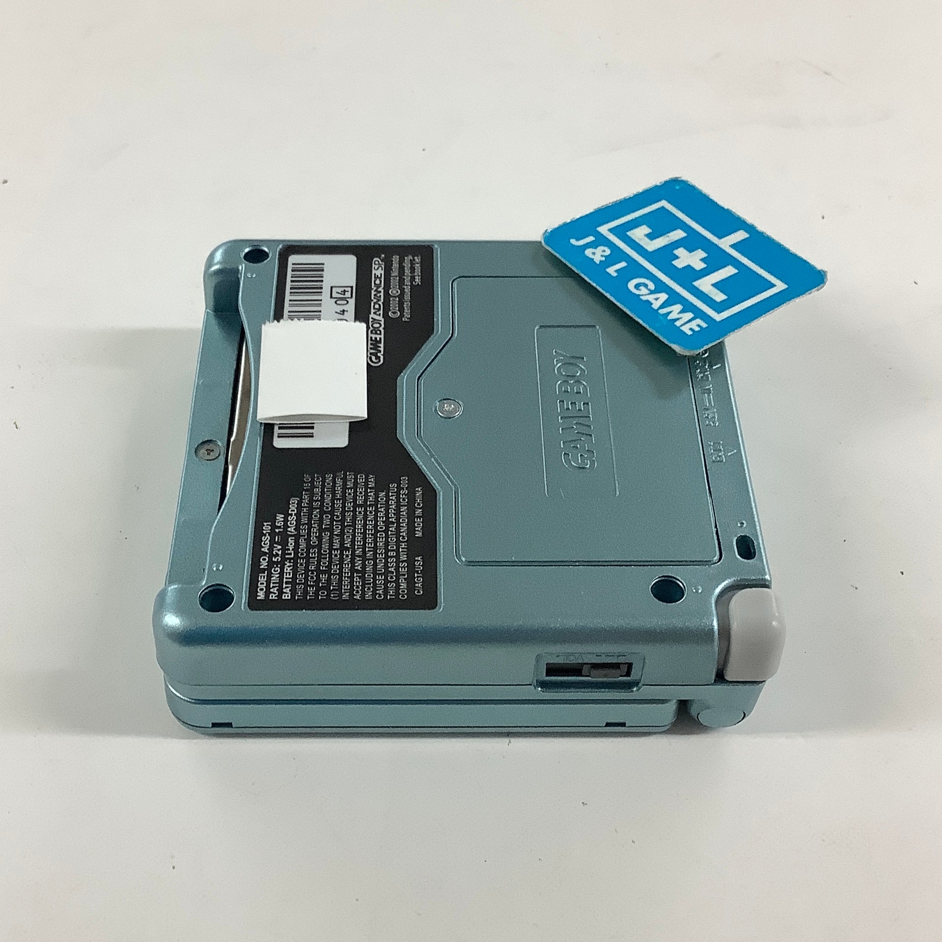 Nintendo Game Boy Advance SP Console AGS - 101 (Pearl Blue) - (GBA) Game Boy Advance SP [Pre-Owned] (Japanese Import)