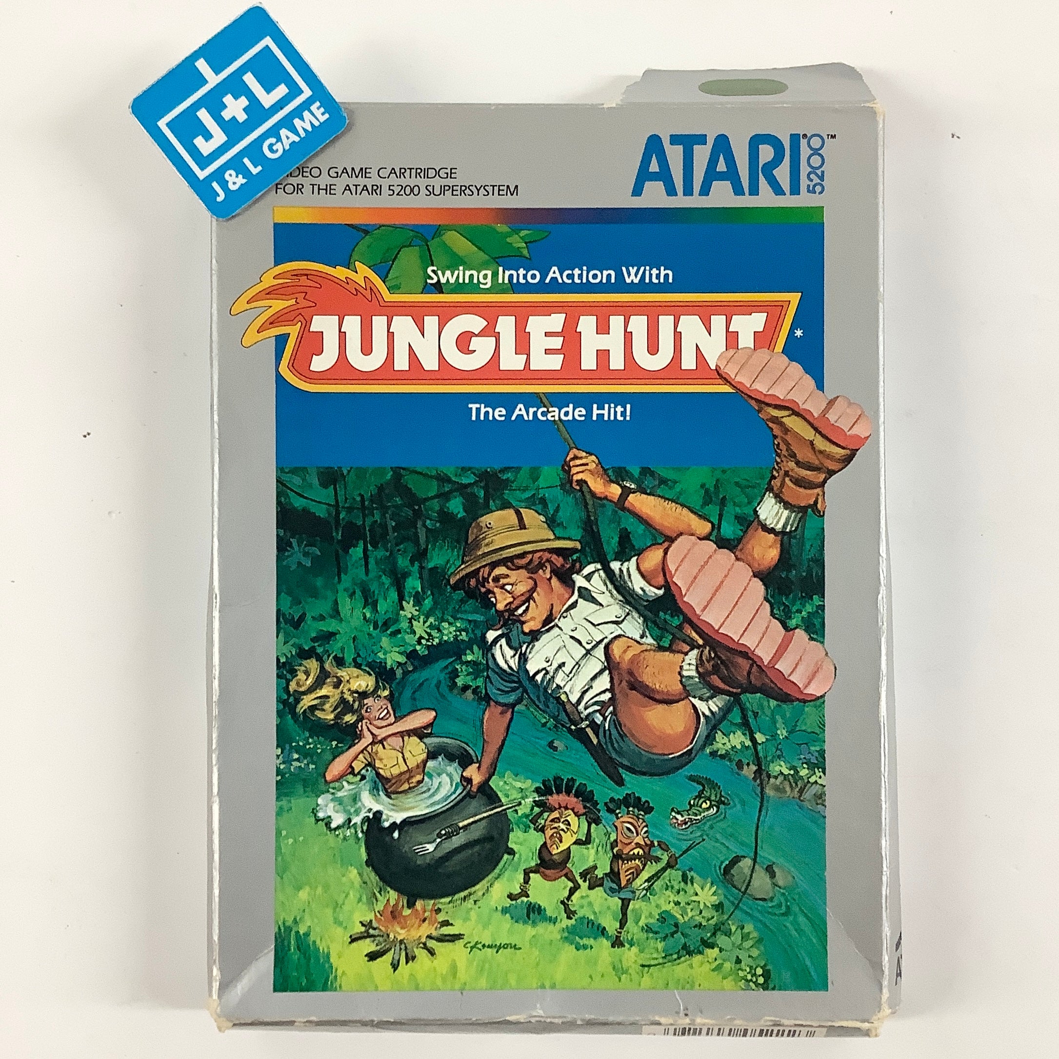 Jungle Hunt - (A52) Atari 5200 [Pre-Owned] Video Games Atari