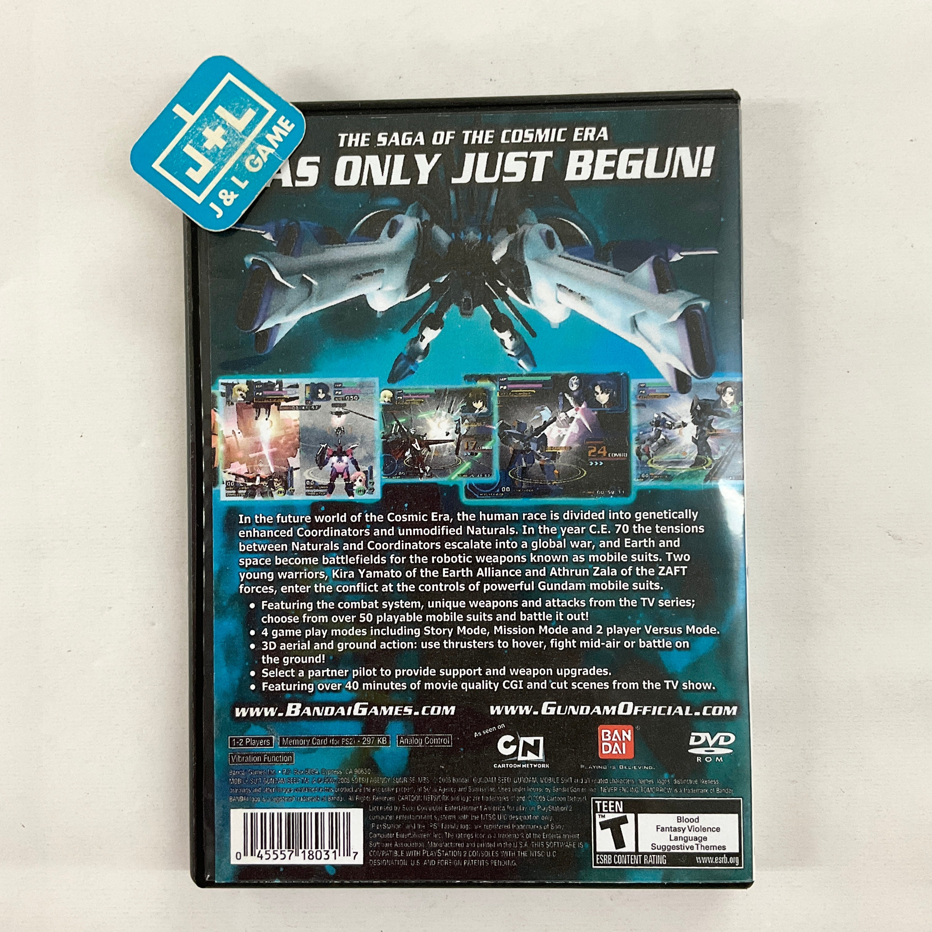 Mobile Suit Gundam Seed Never Ending Tomorrow - (PS2) Playstation