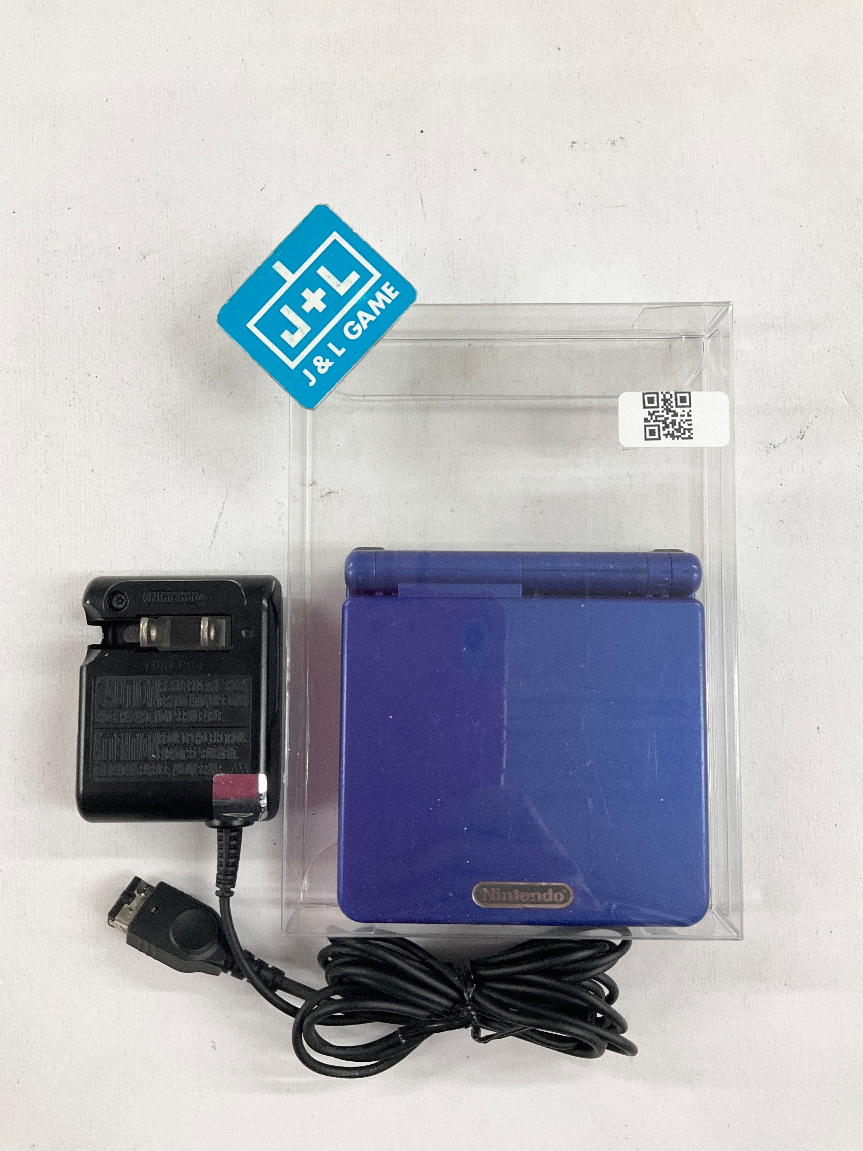 Nintendo Game Boy Advance SP Console AGS-001 (Blue) - (GBA) Game Boy Advance SP [Pre-Owned]