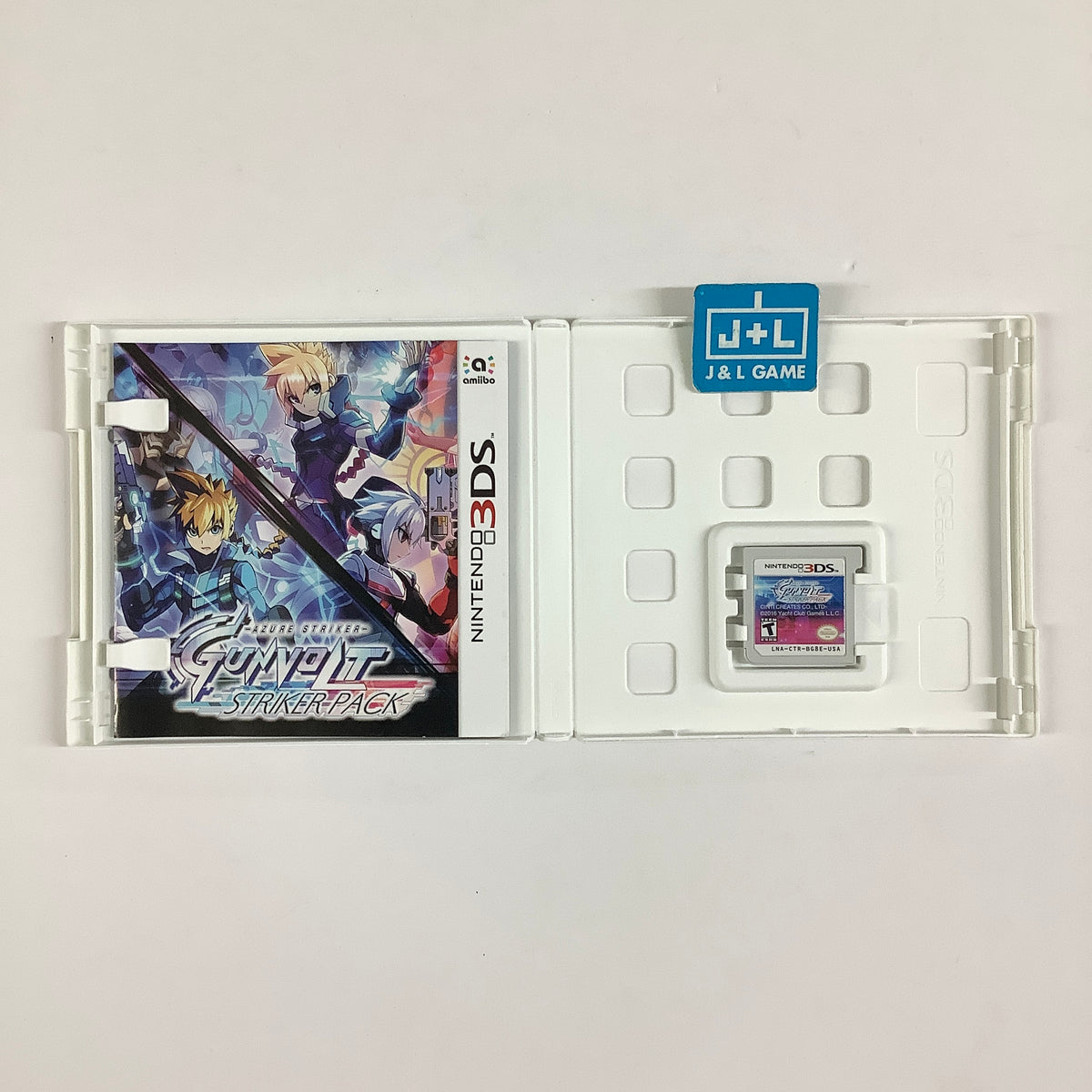 Azure Striker Gunvolt: Striker Pack - Nintendo 3DS [Pre-Owned] Video Games Yacht Club Games