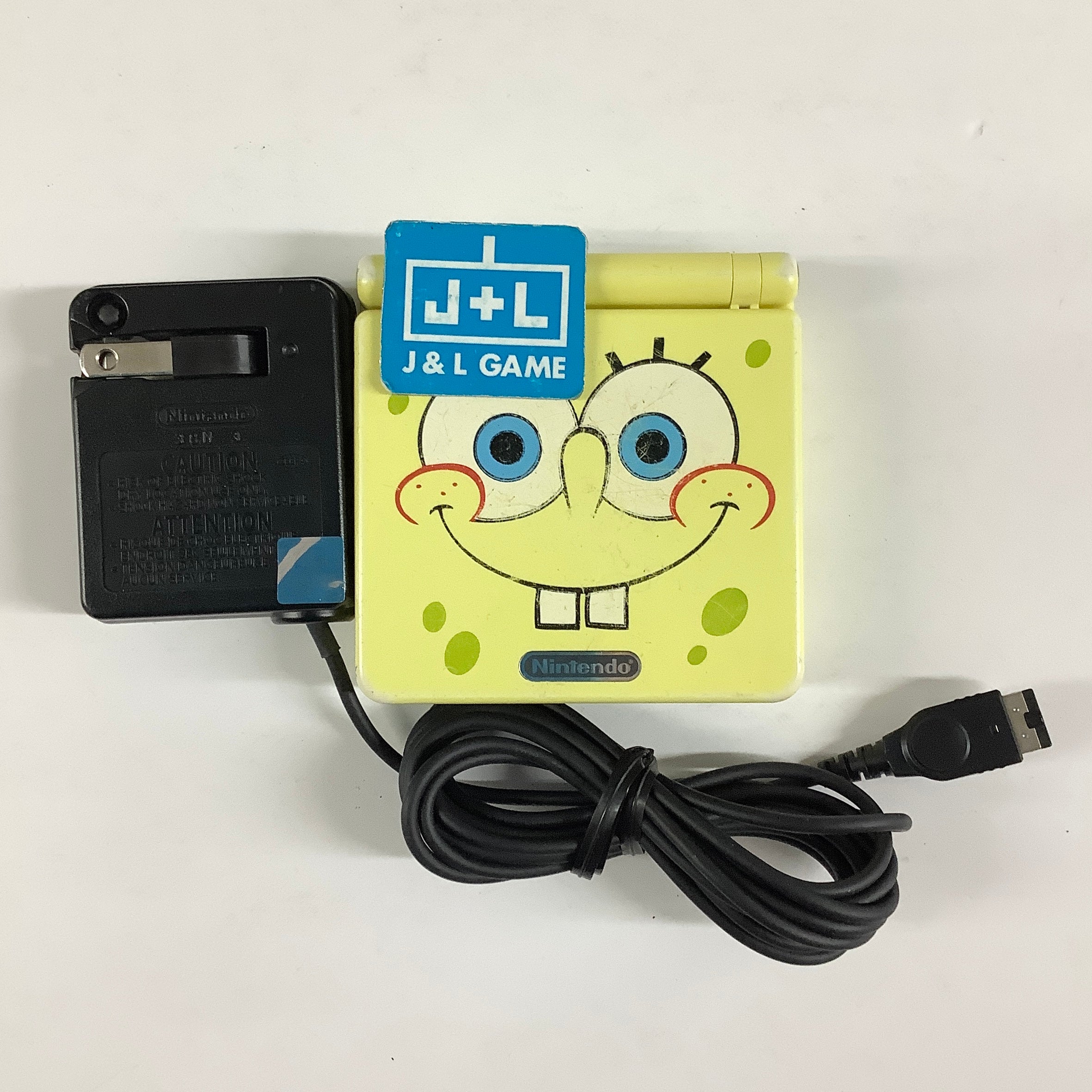 Nintendo Game Boy Advance SP Console AGS - 101 (SpongeBob SquarePants) - (GBA) Game Boy Advance SP [Pre-Owned]