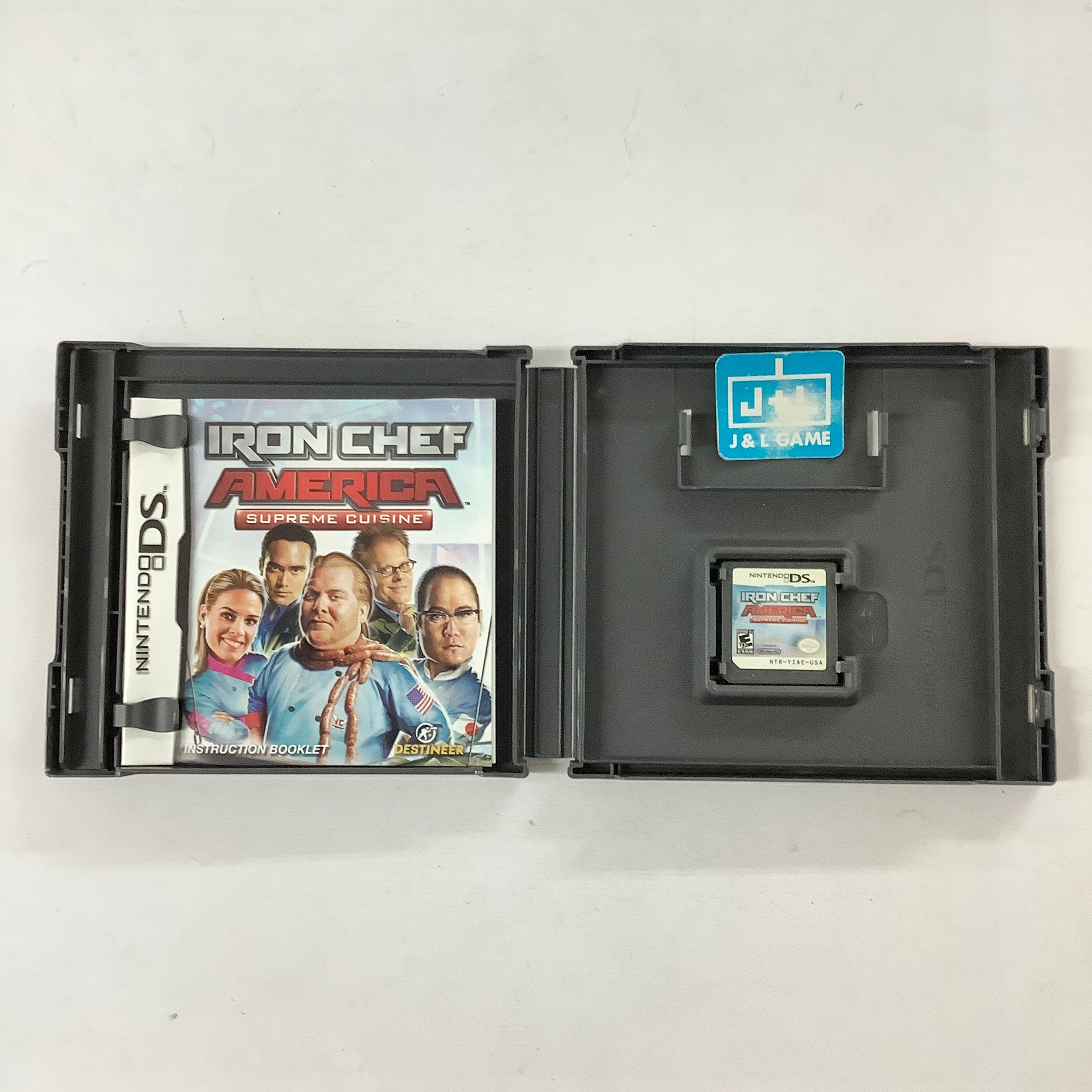 Iron Chef America: Supreme Cuisine - (NDS) Nintendo DS [Pre-Owned] Video Games Destineer   
