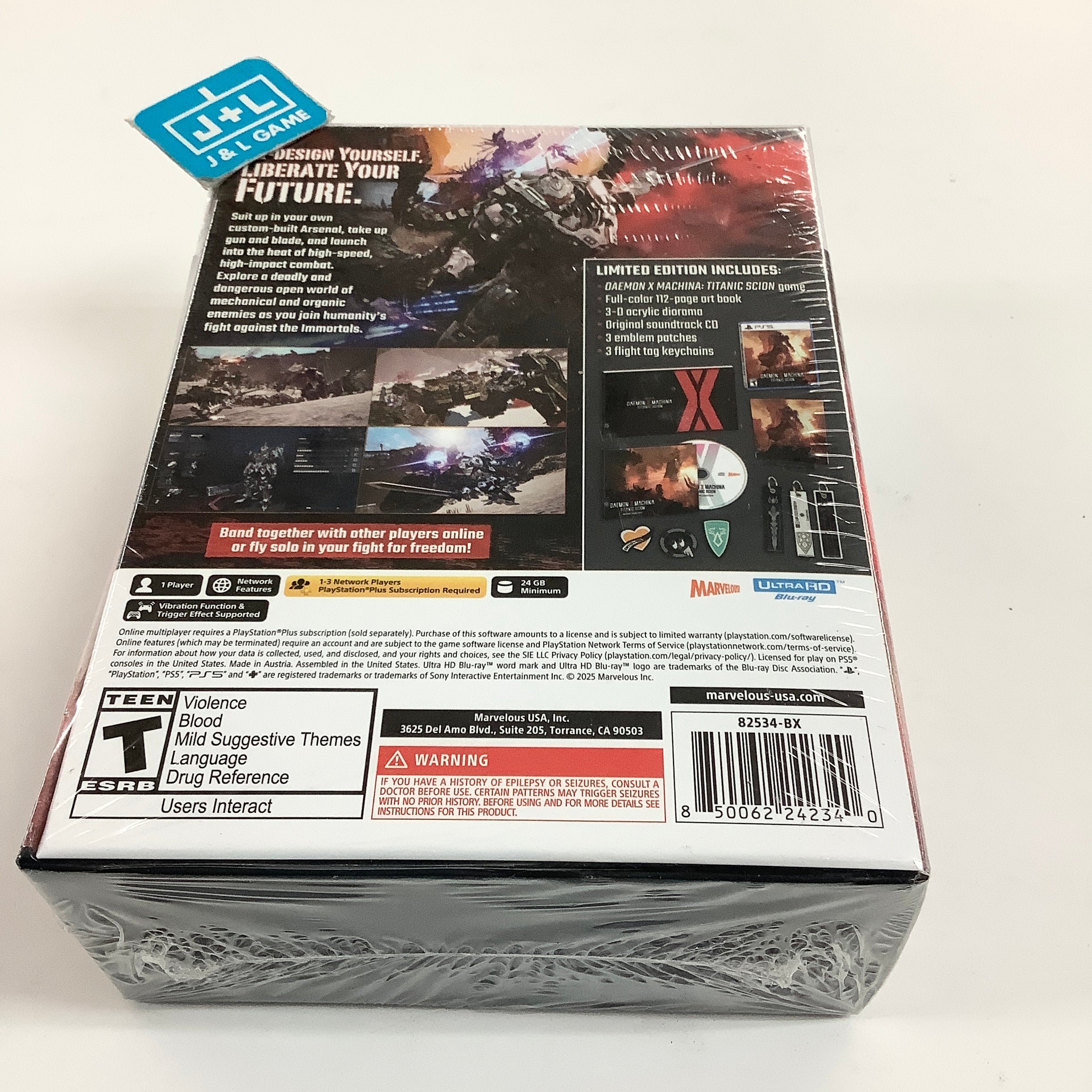Daemon X Machina: Titanic Scion (Limited Edition) - (PS5) PlayStation 5 Video Games XSEED Games