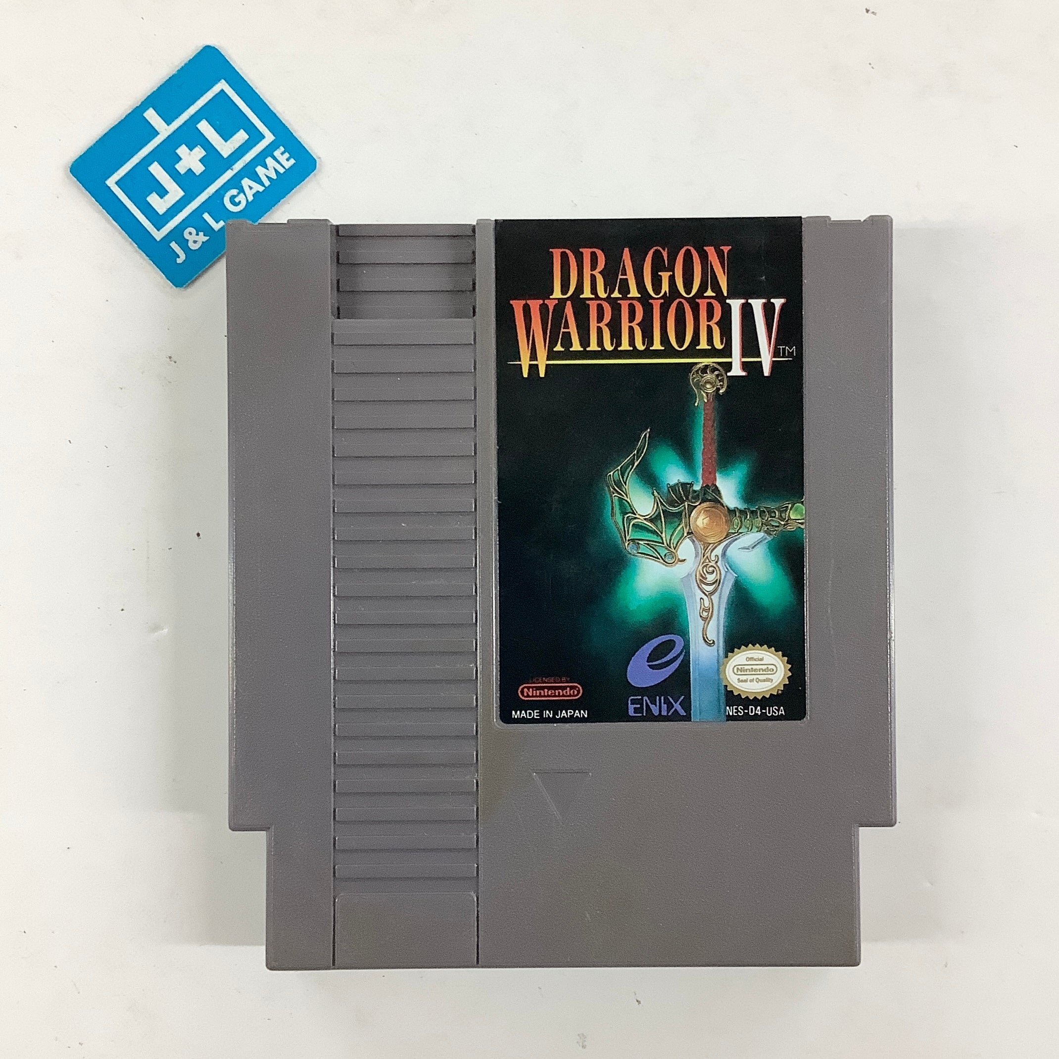 Dragon Warrior IV - (NES) Nintendo Entertainment System [Pre-Owned] Video Games Enix America Corp.