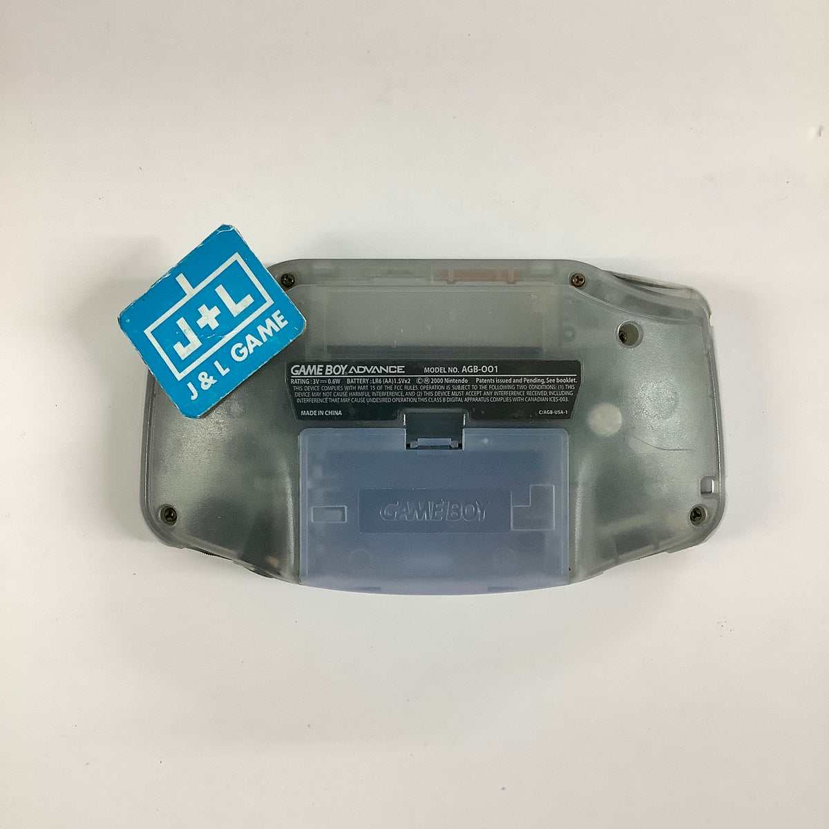 Nintendo Game Boy Advance (Glacier) - (GBA) Game Boy Advance [Pre-Owned] Consoles Nintendo