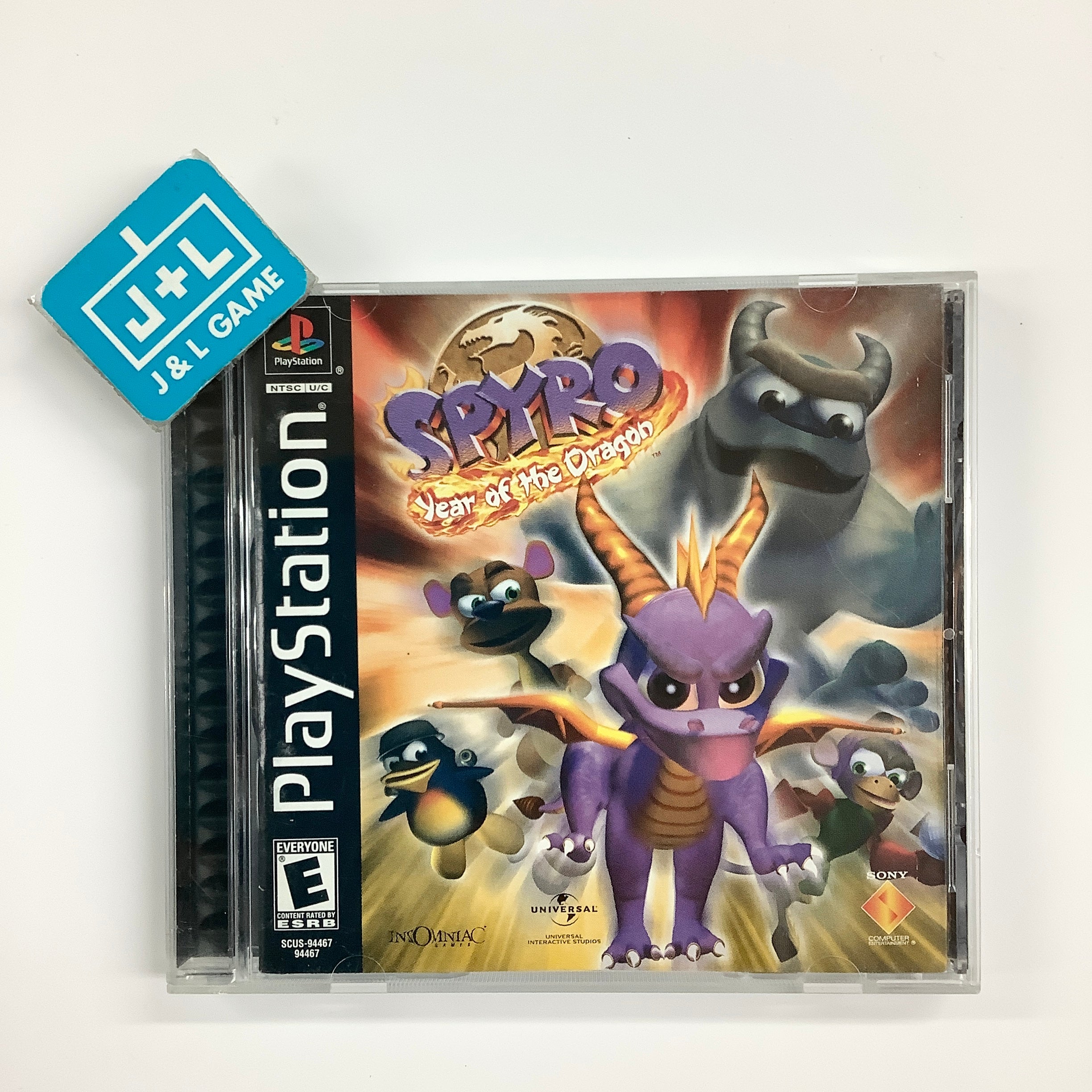 Spyro: Year of the Dragon - (PS1) PlayStation 1 [Pre-Owned] Video Games SCEA