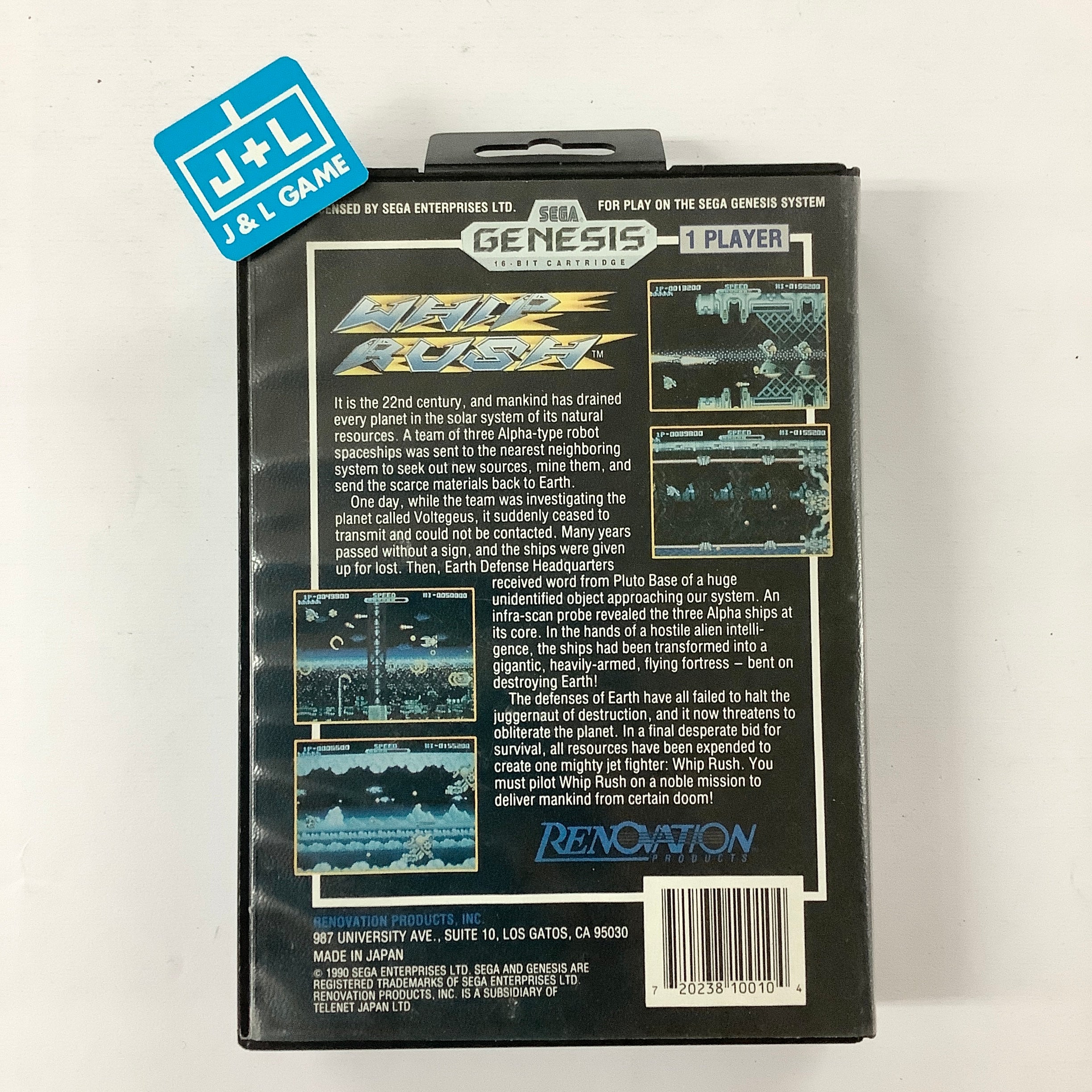 Whip Rush - (SG) SEGA Genesis [Pre-Owned] Video Games Renovation   