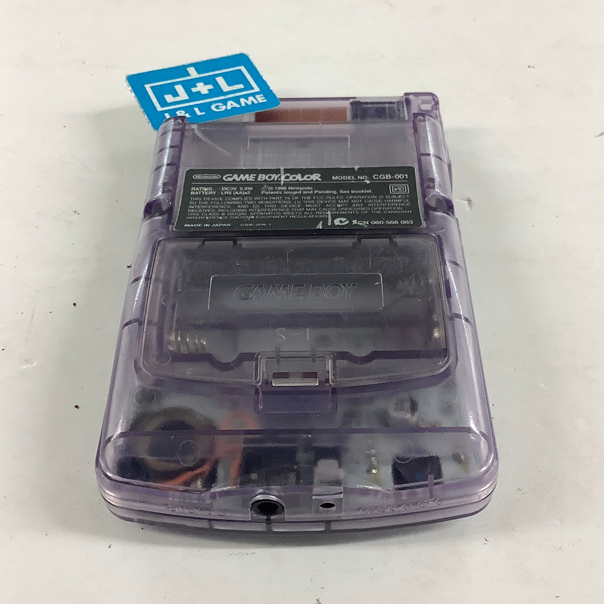 Nintendo Game Boy Color Console (Atomic Purple) - (GBC) Game Boy Color [Pre-Owned] Consoles Nintendo