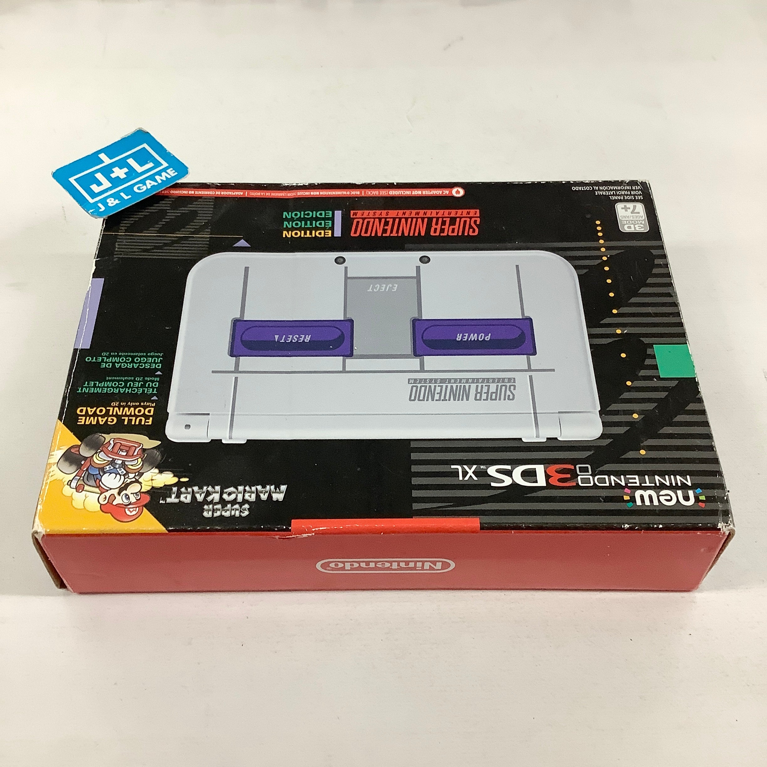 New Nintendo 3DS XL Console (Super NES Edition) - Nintendo 3DS [Pre-Owned] Consoles Nintendo