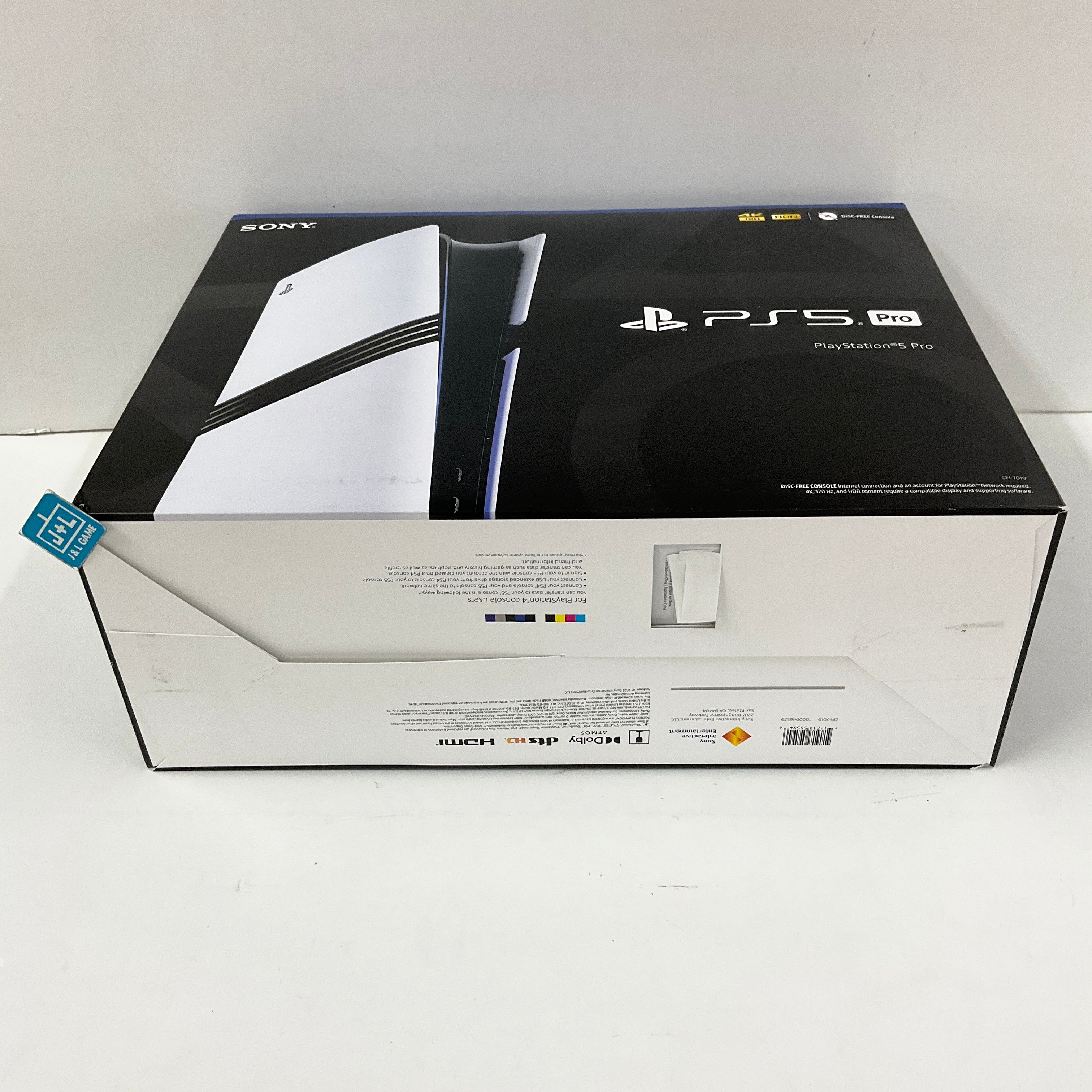 SONY PlayStation 5 Pro Console Digital Edition 2TB (Medel CFI-7019