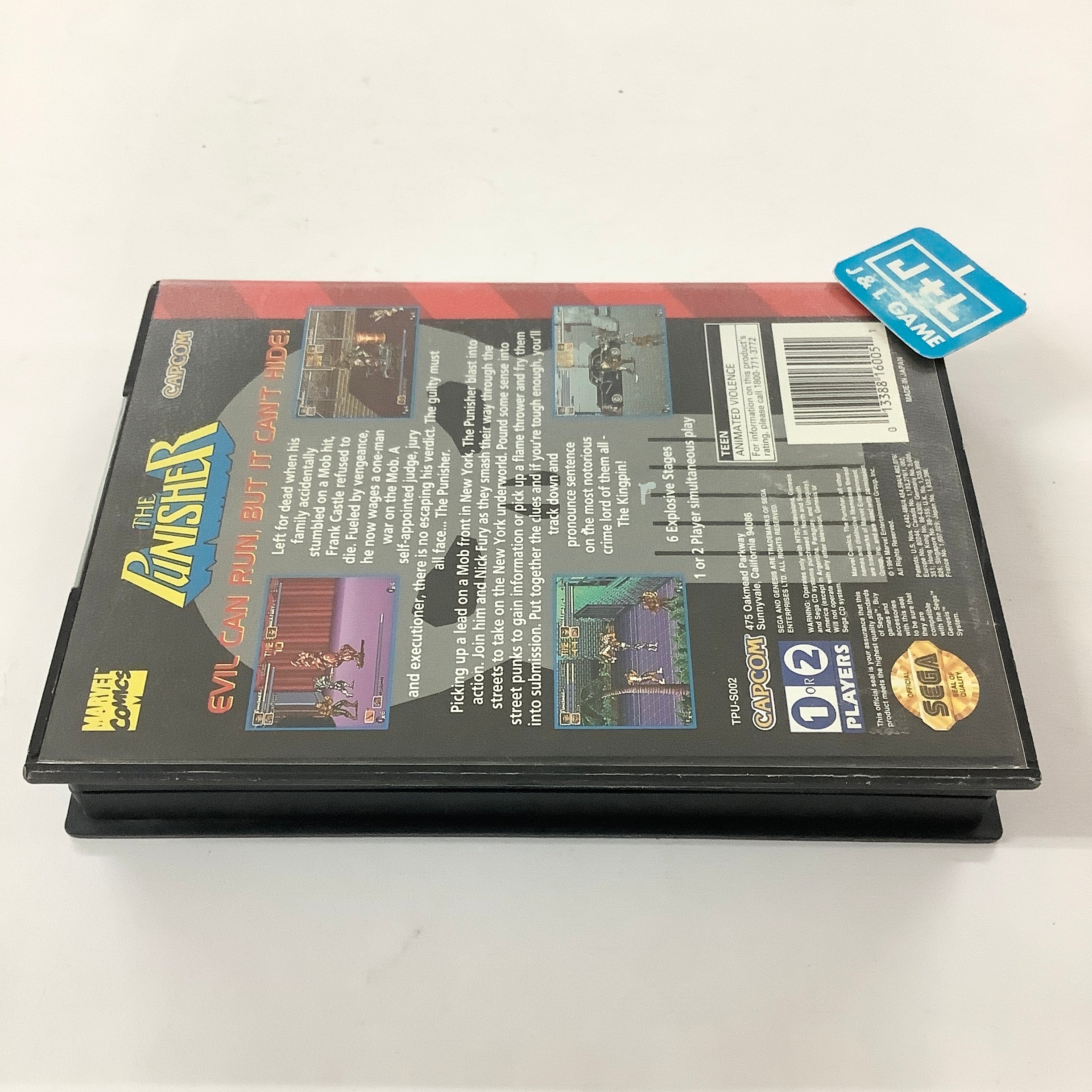 The Punisher - (SG) SEGA Genesis [Pre-Owned] Video Games Capcom   