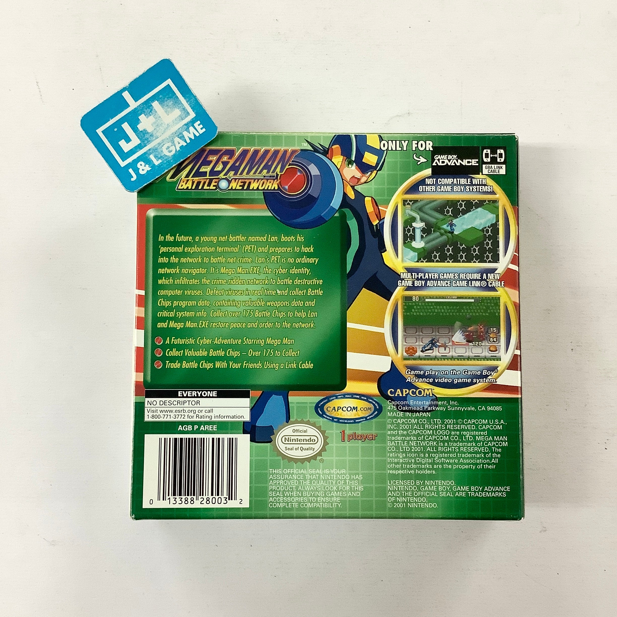 Mega Man Battle Network - (GBA) Game Boy Advance [Pre-Owned] Video Games Capcom   