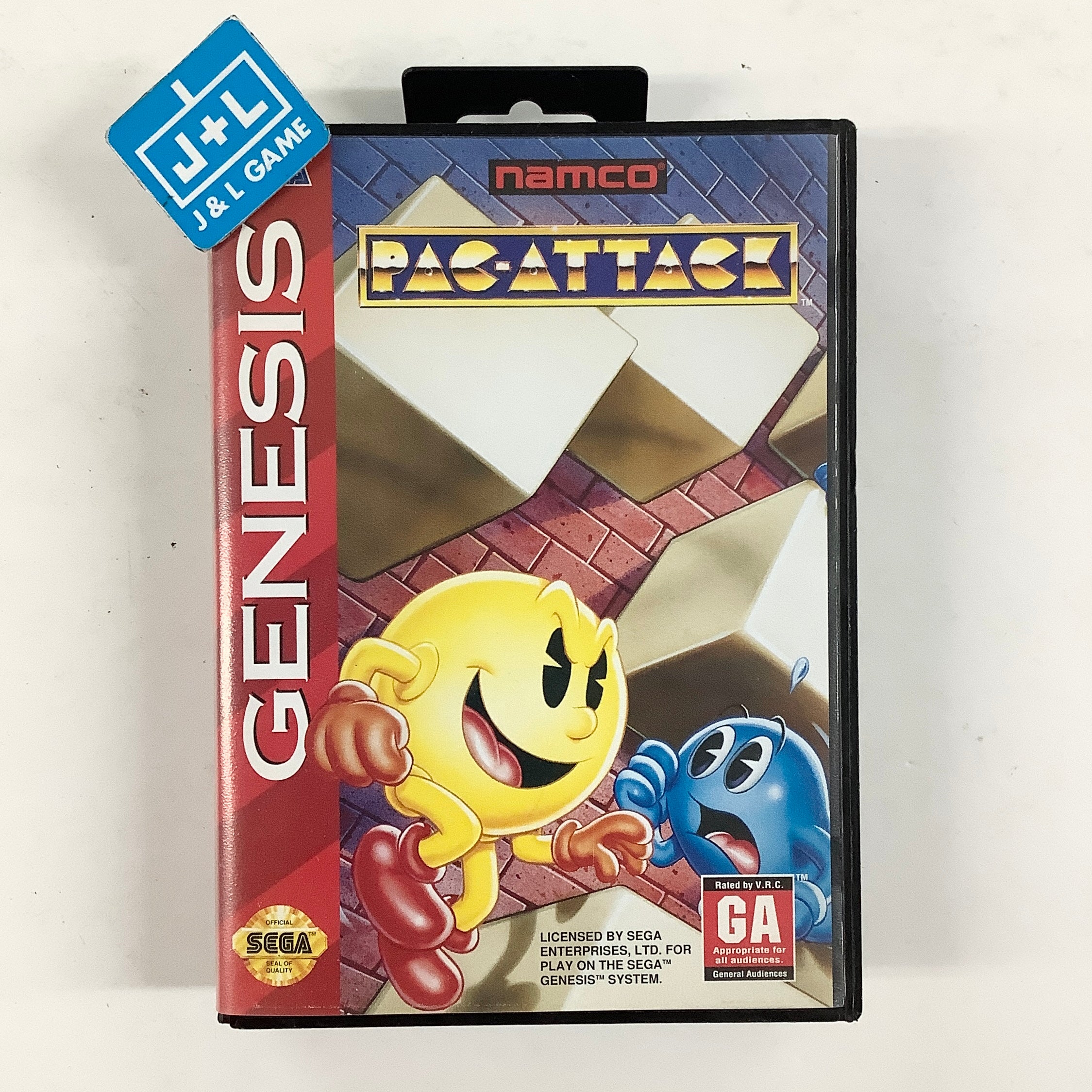 Pac-Attack - (SG) SEGA Genesis [Pre-Owned] Video Games BANDAI