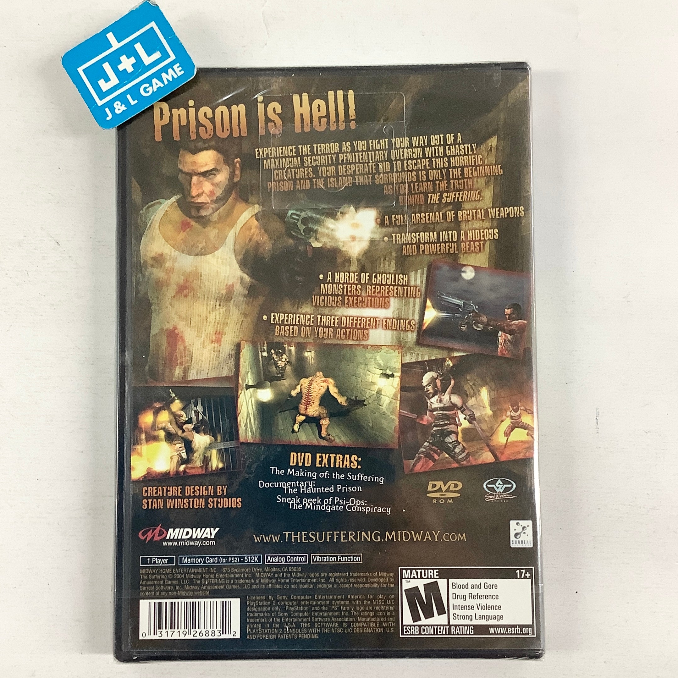 The Suffering - (PS2) PlayStation 2 Video Games Midway